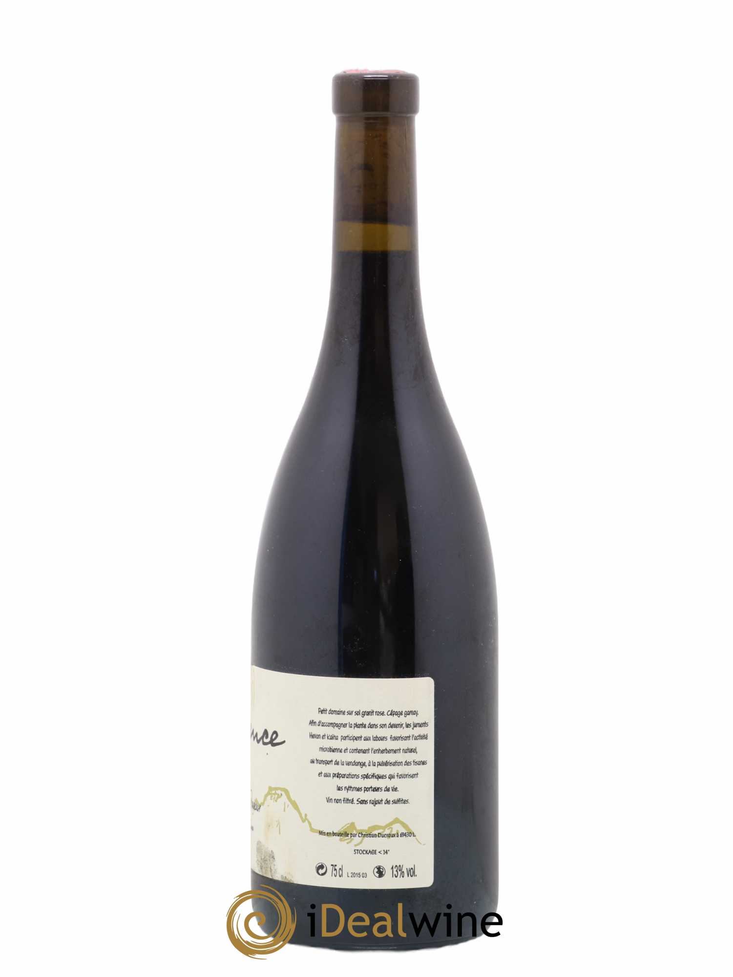 Vin de France Patience Christian Ducroux 2015 - Posten von 1 Flasche - 1