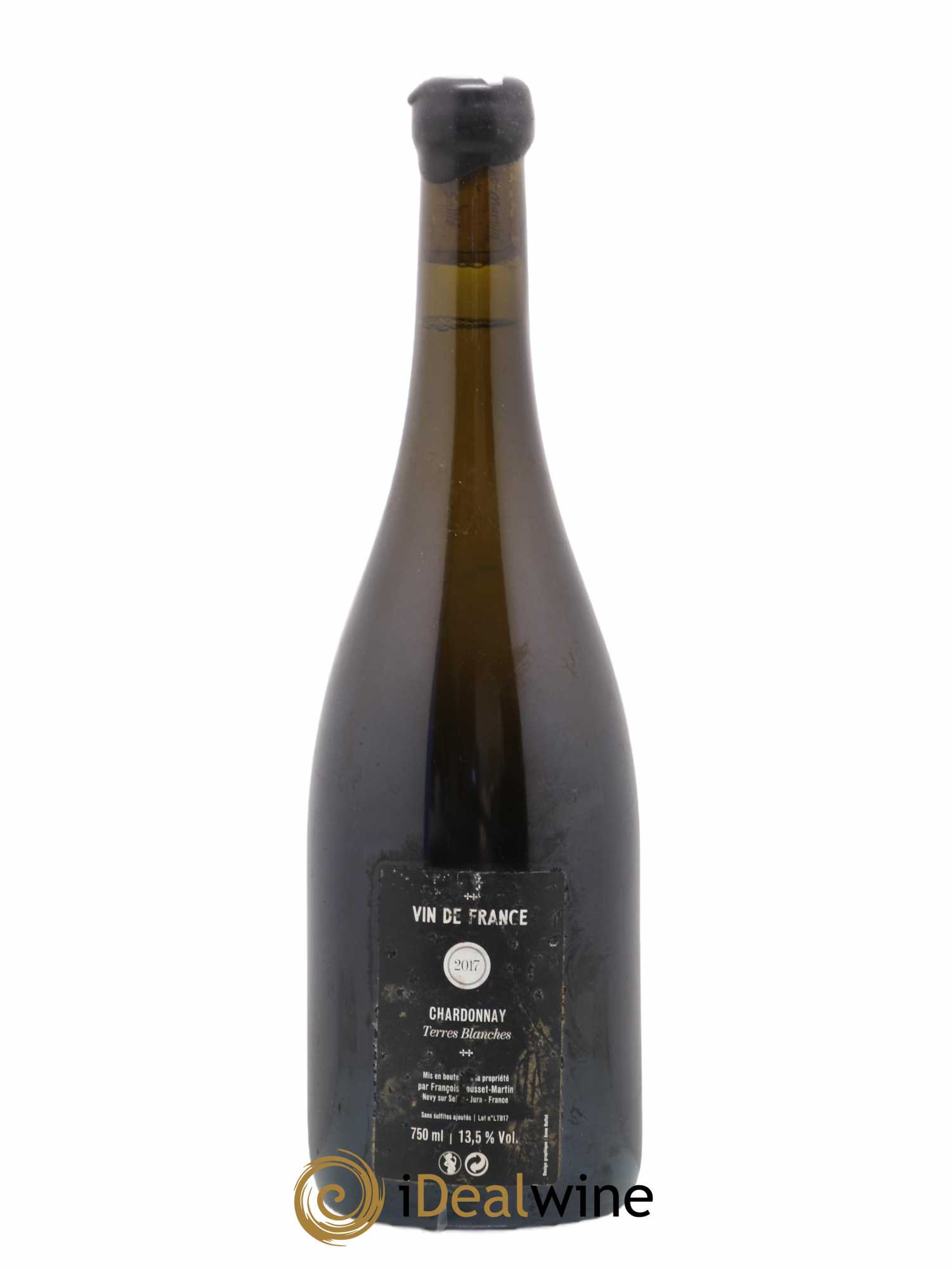 Côtes du Jura Chardonnay Terres Blanches François Rousset Martin 2017 - Lot de 1 bouteille - 1