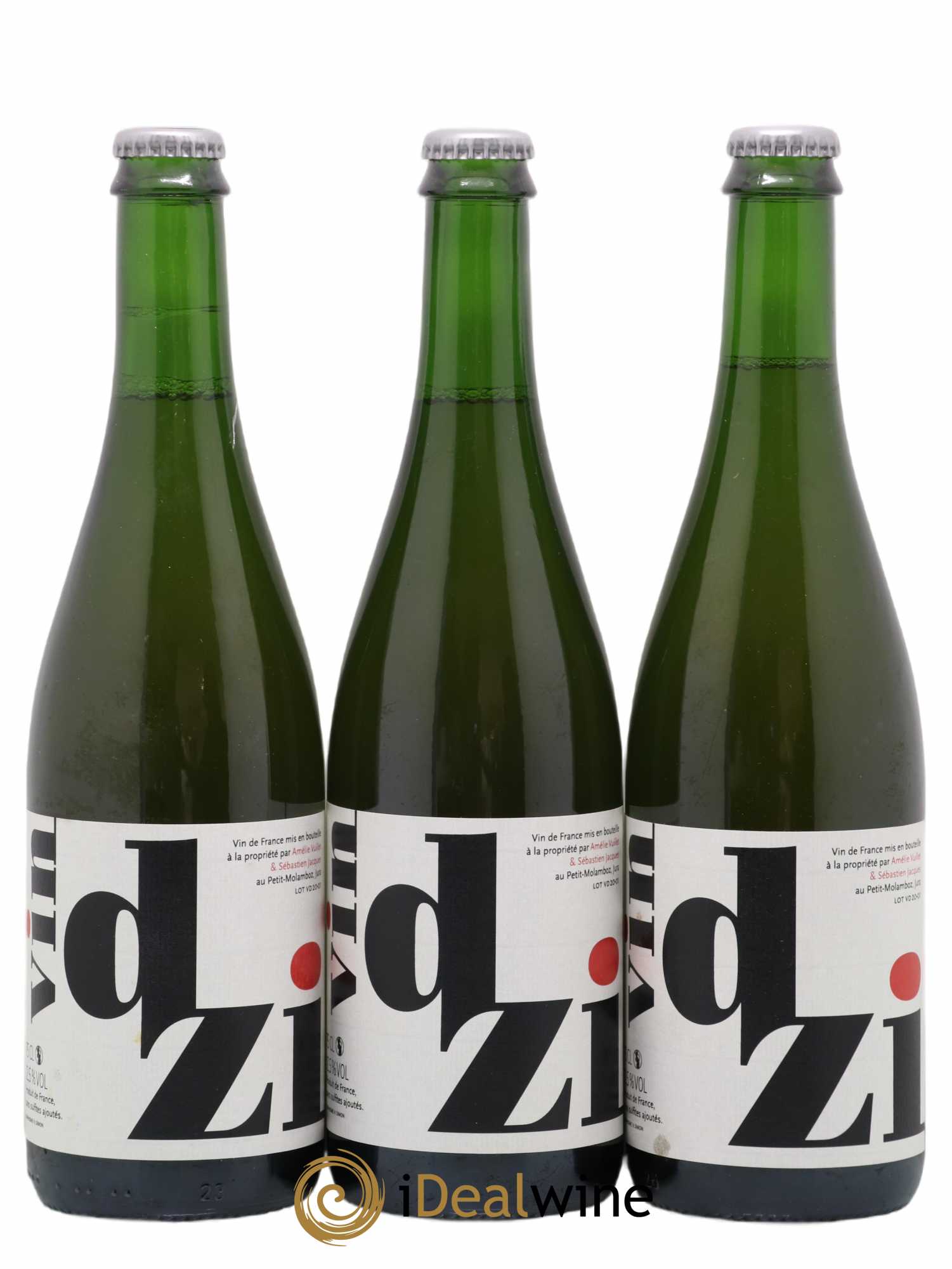 Vin de France Chardonnay Vin Dzi Amelie Vuillet & Sebastien Jacques 2020 - Posten von 3 Flaschen - 0