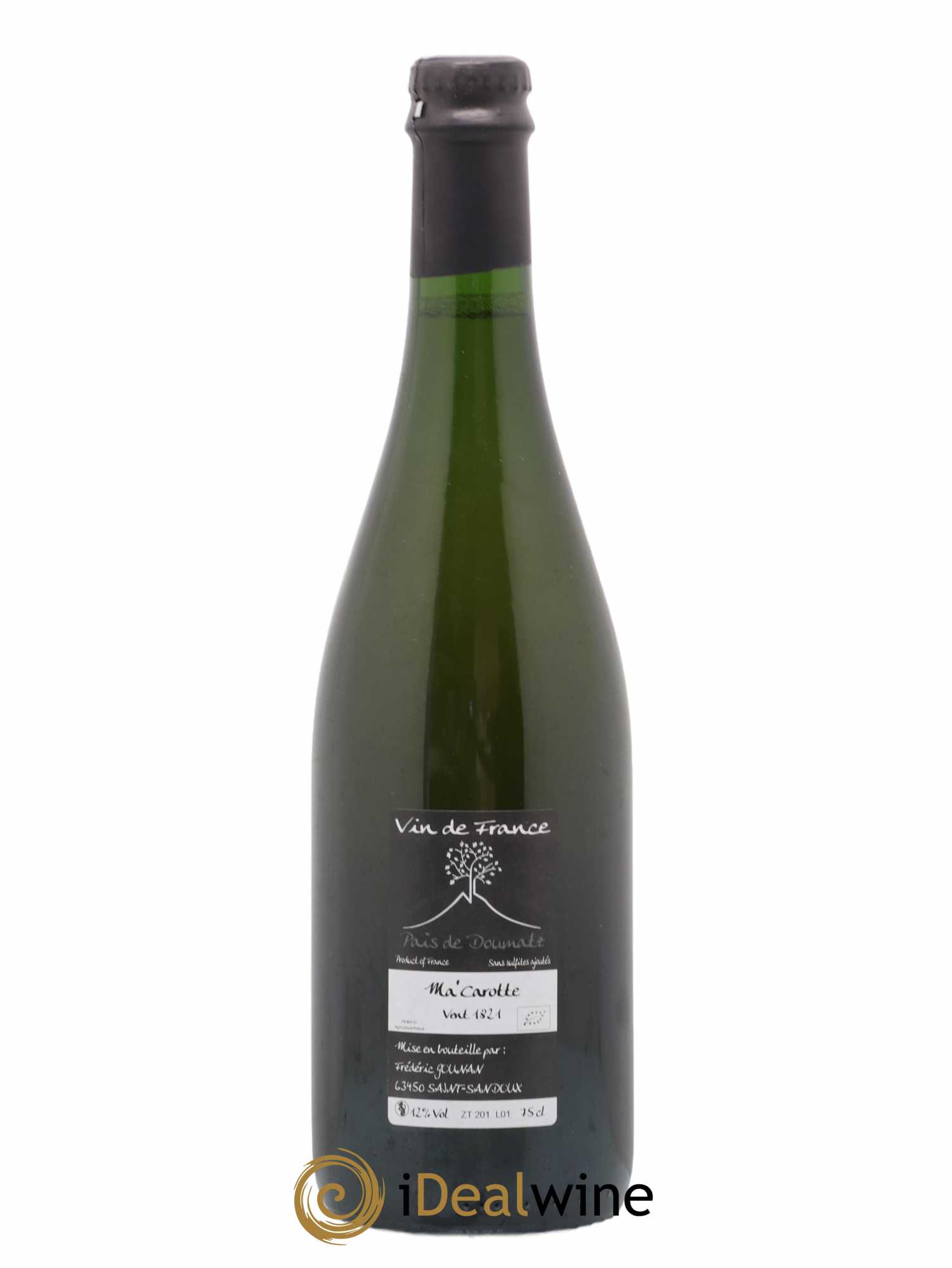 Vin de France Ma Carotte Vignoble de l'Arbre Blanc 2018 - Lot de 1 bouteille - 1