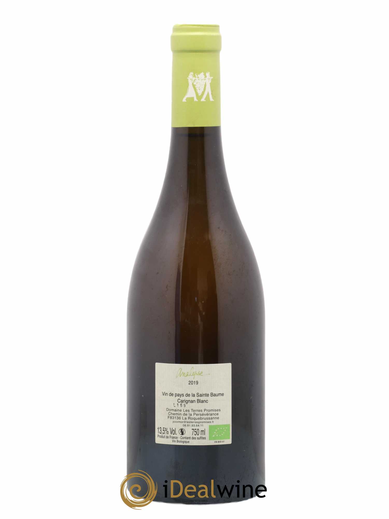 VDP de la Sainte-Baume L'Analepse Les Terres Promises 2019 - Lot de 1 bouteille - 1
