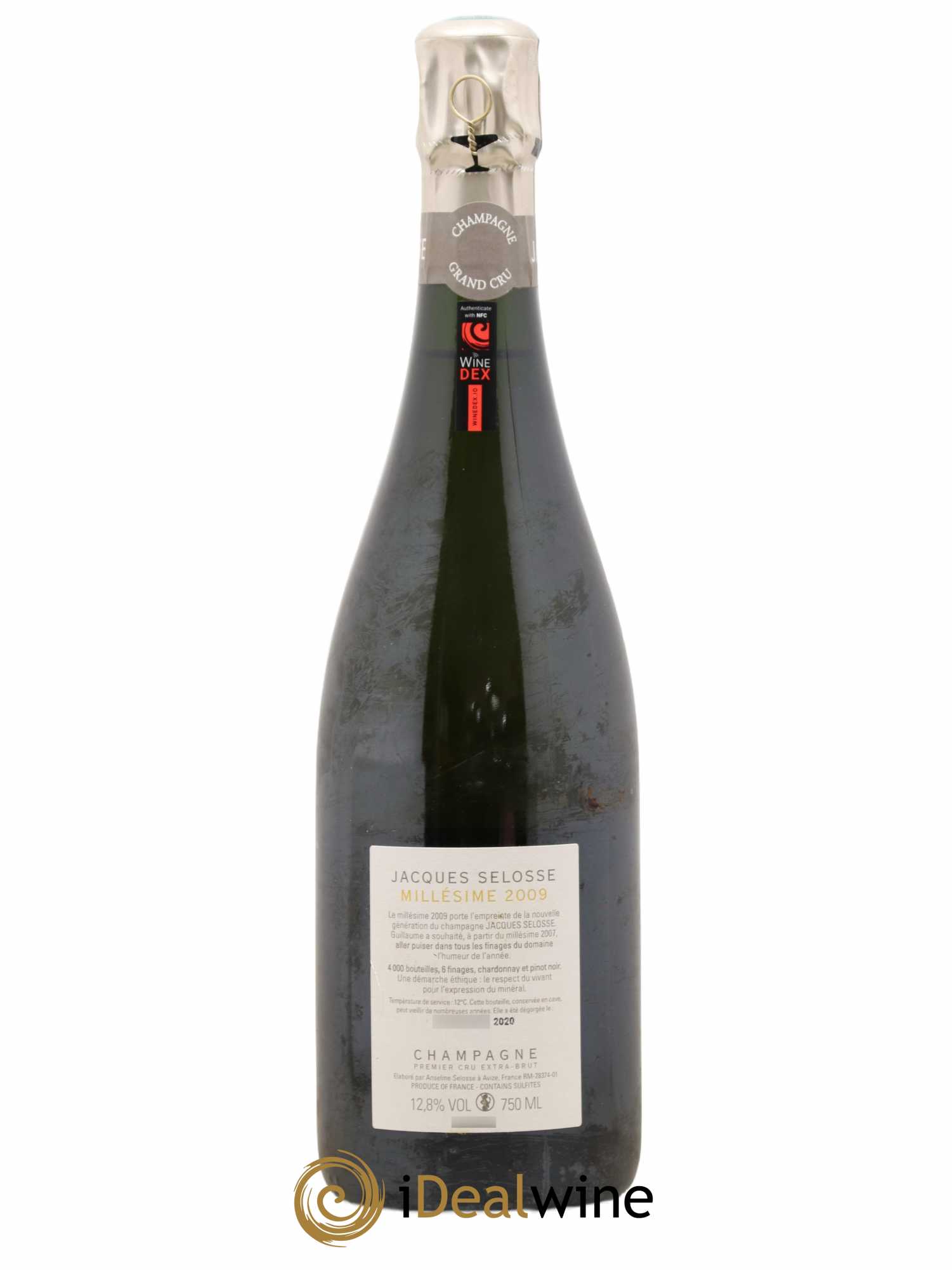 1er Cru Millésimé Extra-Brut Jacques Selosse 2009 - Lot de 1 bouteille - 1