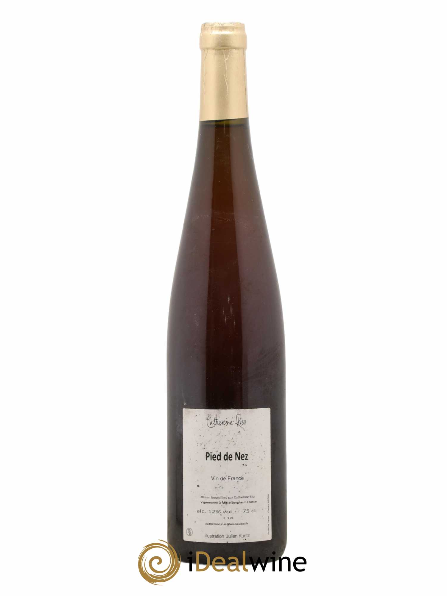 Vin de France Pied de nez Domaine Riss 2018 - Posten von 1 Flasche - 1