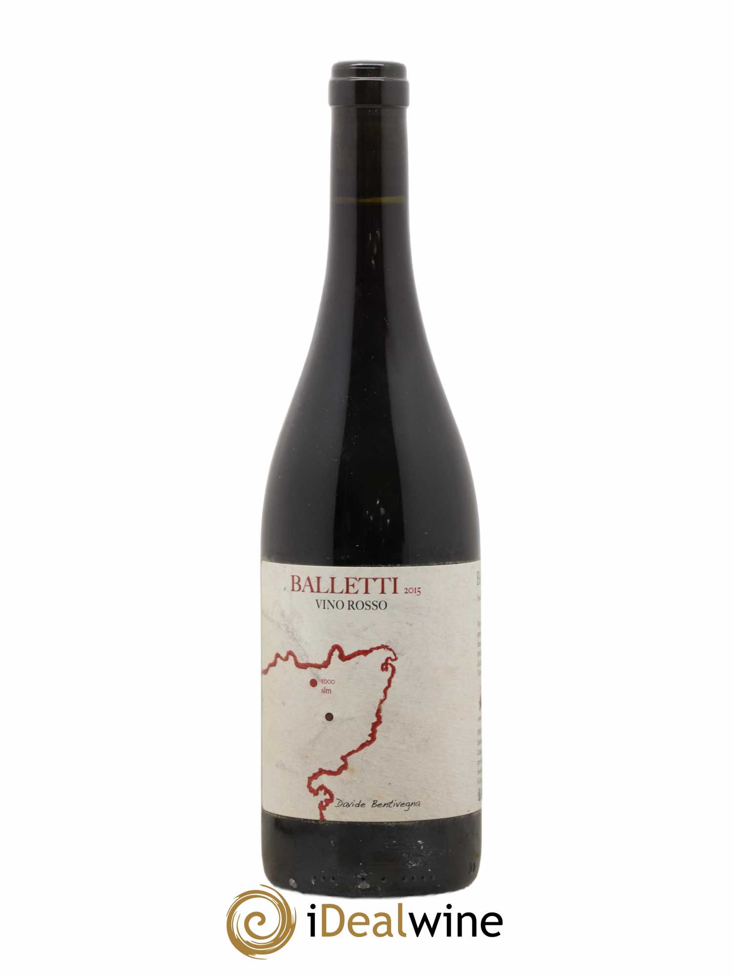 Italie Sicile Balletti Etnella Davide Bentivegna 2015 - Posten von 1 Flasche - 0