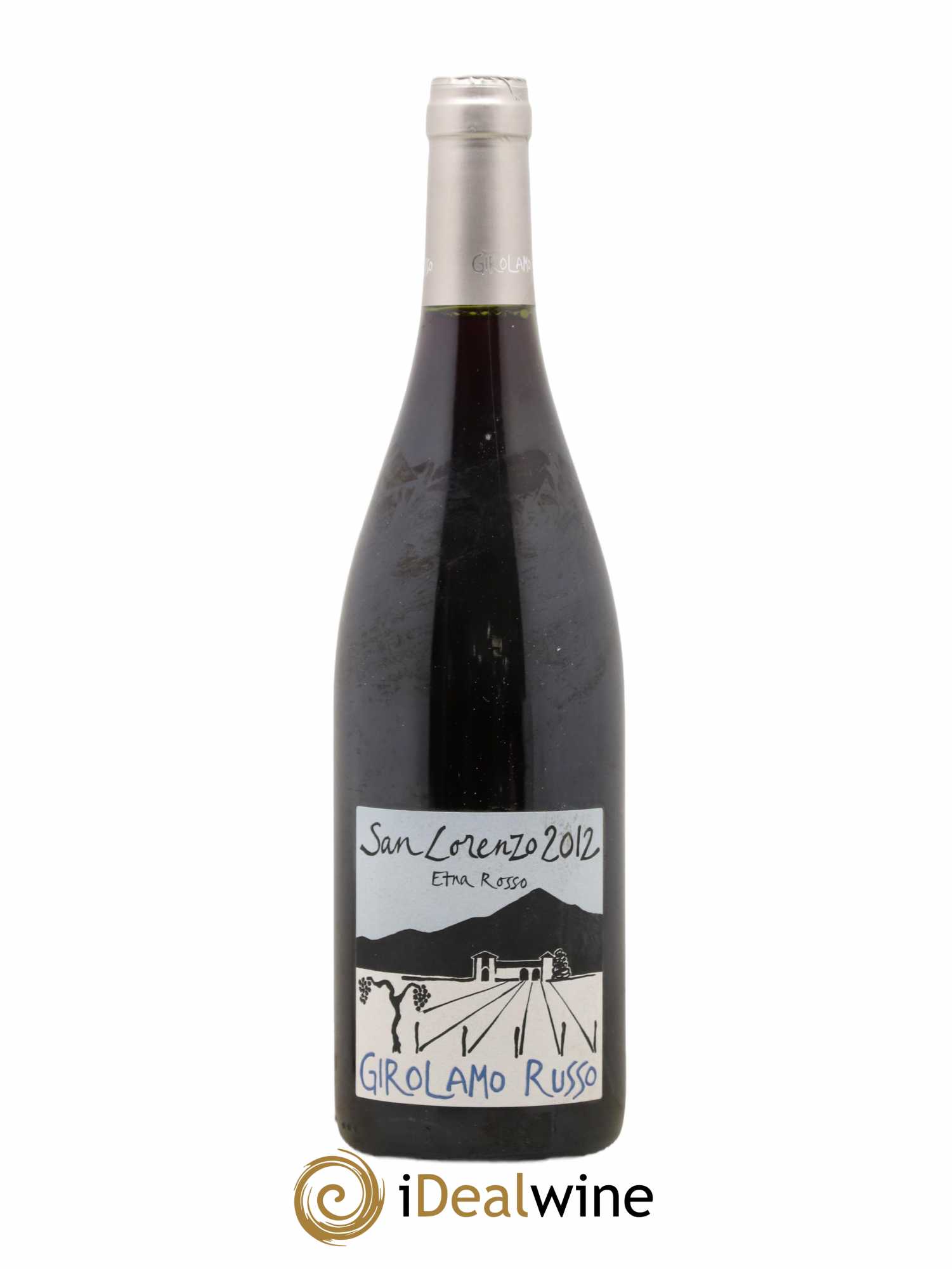 Italie Etna Rosso San Lorenzo Gaetano Russo 2012 - Posten von 1 Flasche - 0