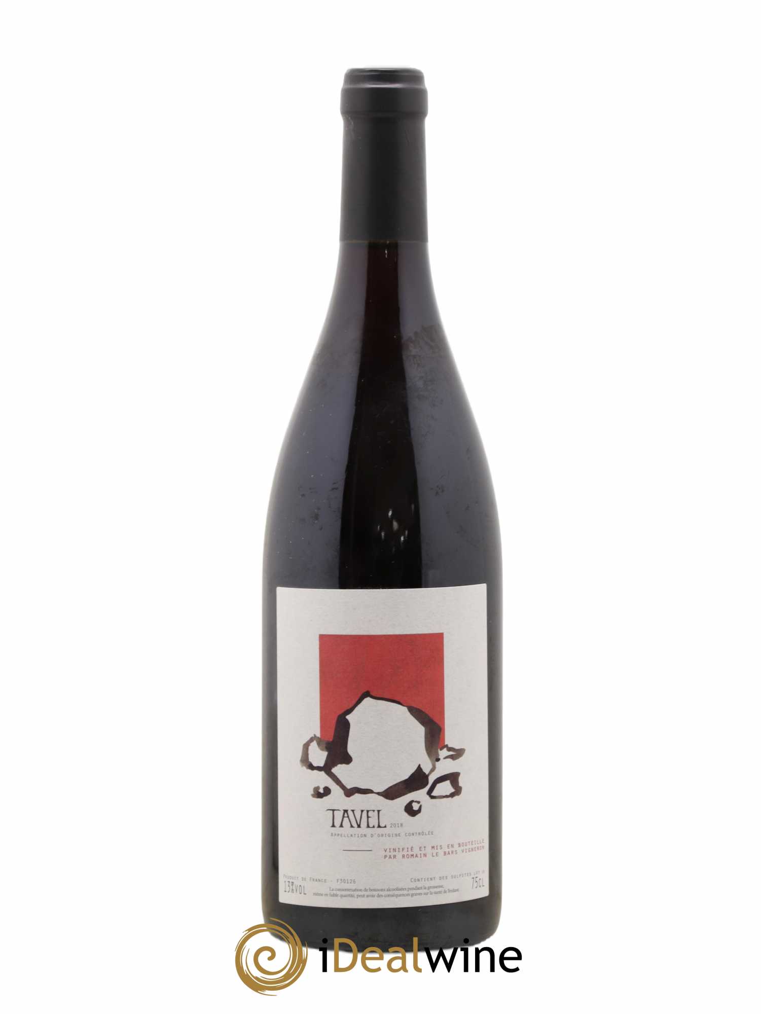 Tavel Romain Le Bars 2018 - Lot de 1 bouteille - 0