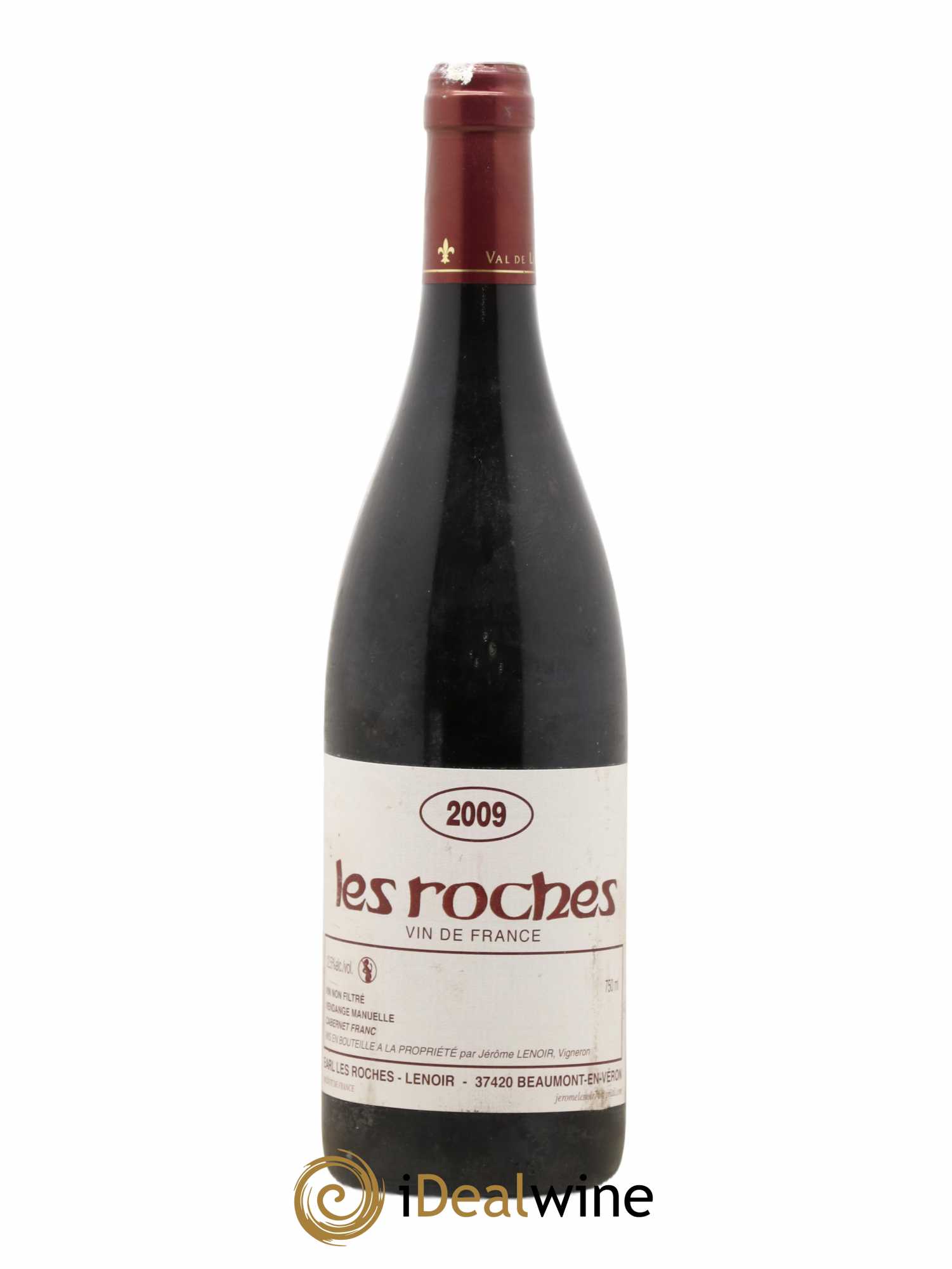 Vin de France Les Roches Lenoir (Domaine) Domaine Des Roches 2009 - Lot de 1 bouteille - 0