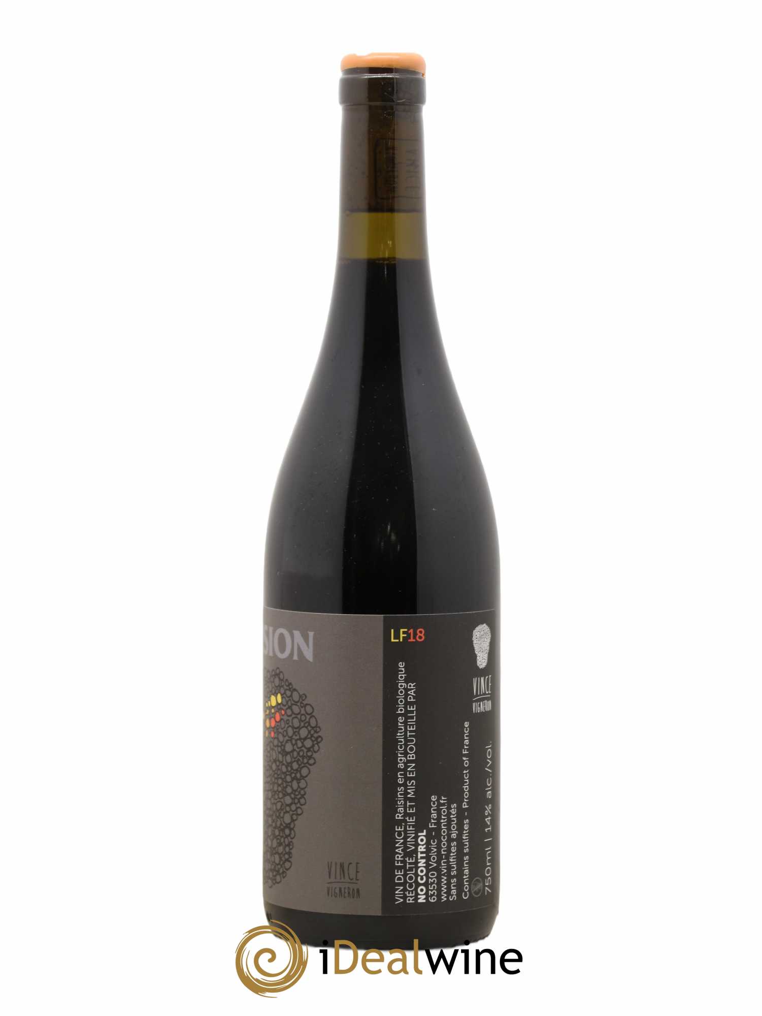 Vin de France Fusion Domaine No Control 2018 - Lot de 1 bouteille - 1