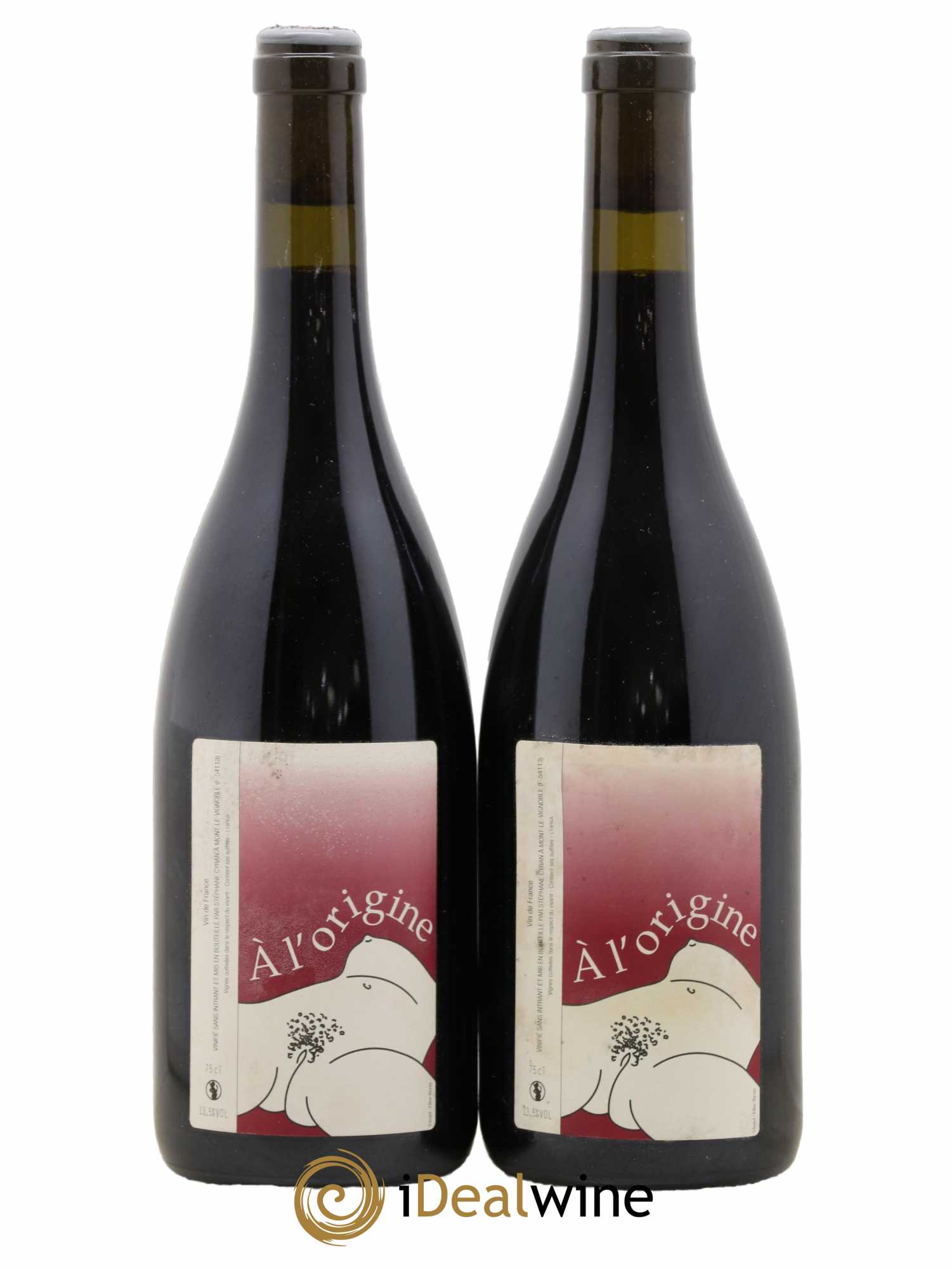 Vin de France A l'Origine Stpéhane Cyan 2018 - Posten von 2 Flaschen - 0