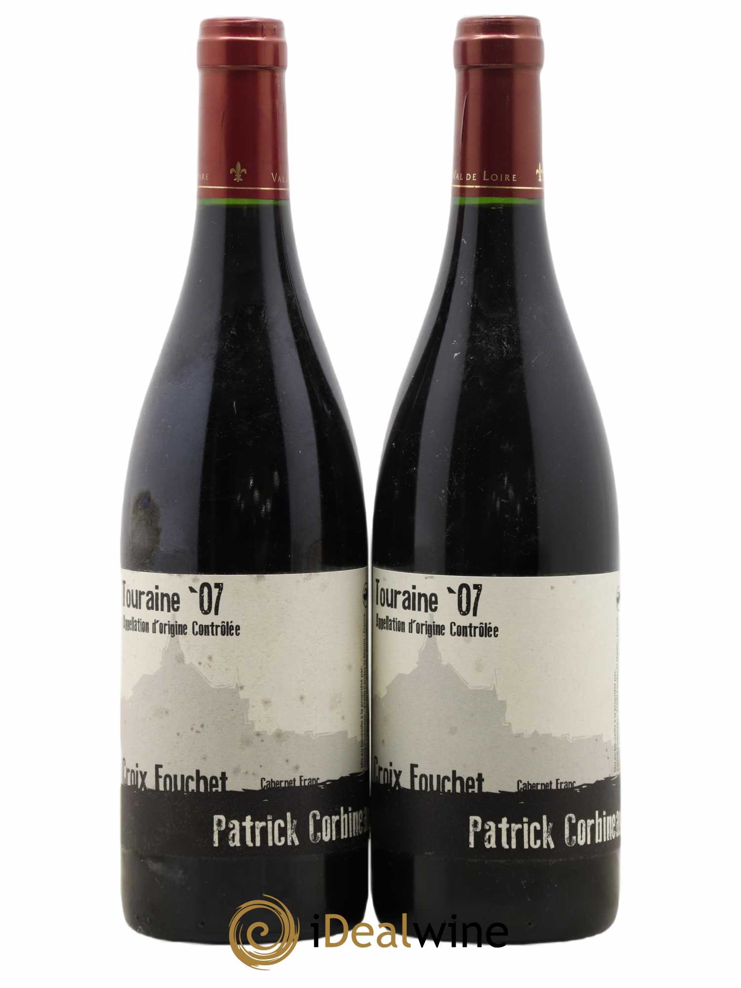 Touraine Patrick Corbineau Croix Fouchet 2007 - Lot de 2 bouteilles - 0