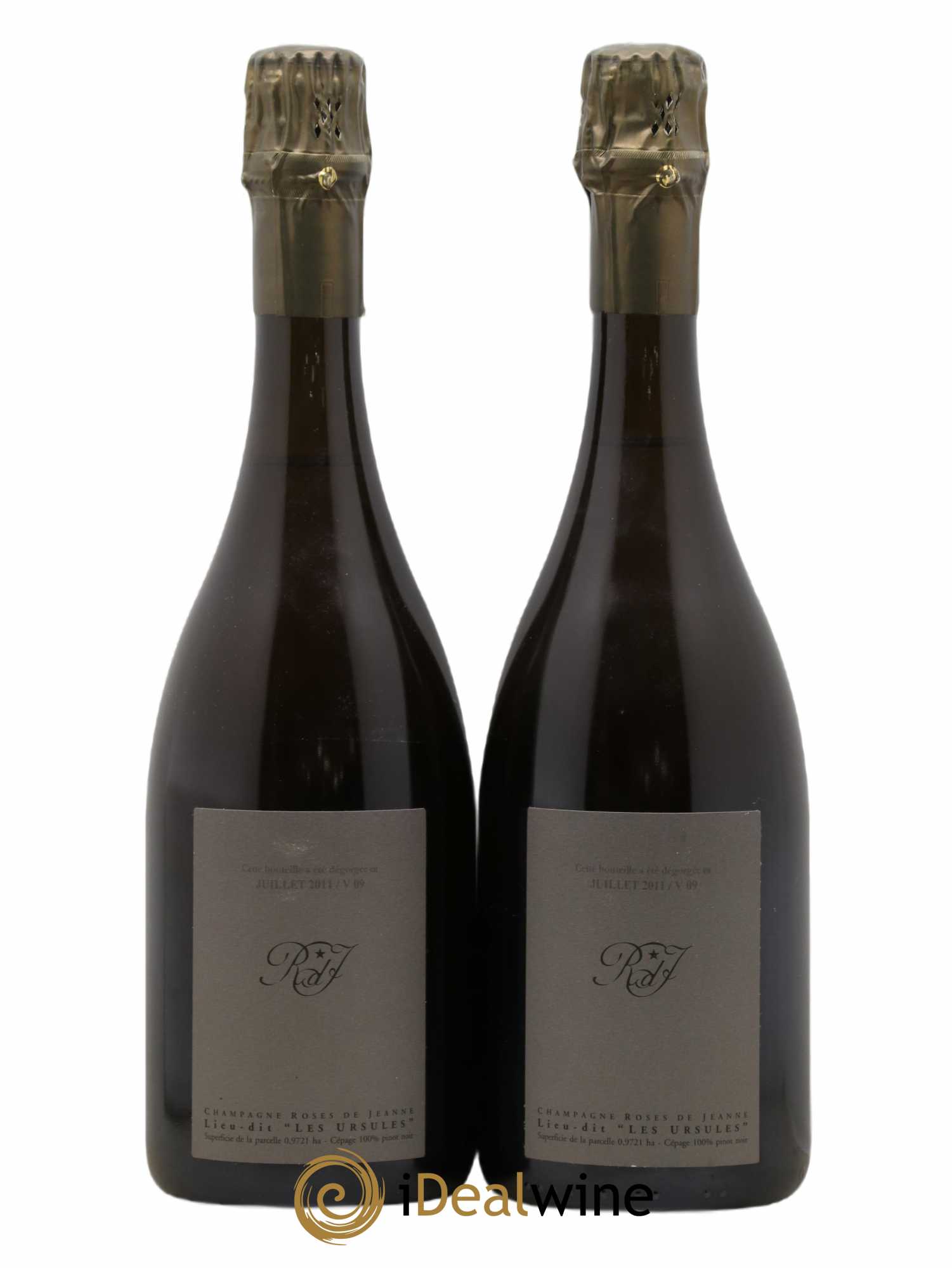 Roses de Jeanne Les Ursules Blanc de Noirs Brut Cédric Bouchard 2009 - Lot de 2 bouteilles - 1