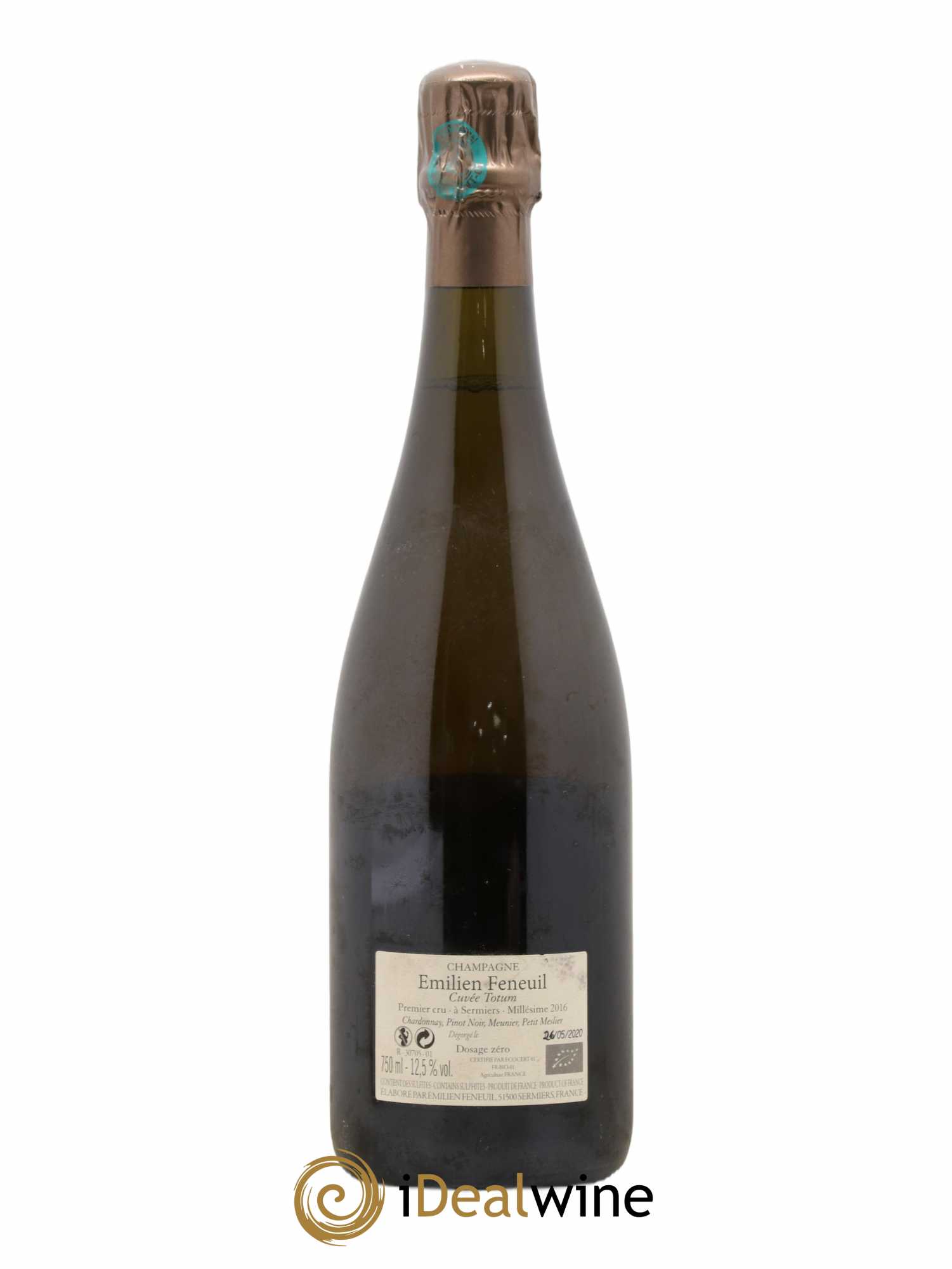Cuvée Totum Emilien Feneuil 2016 - Lot de 1 bouteille - 1