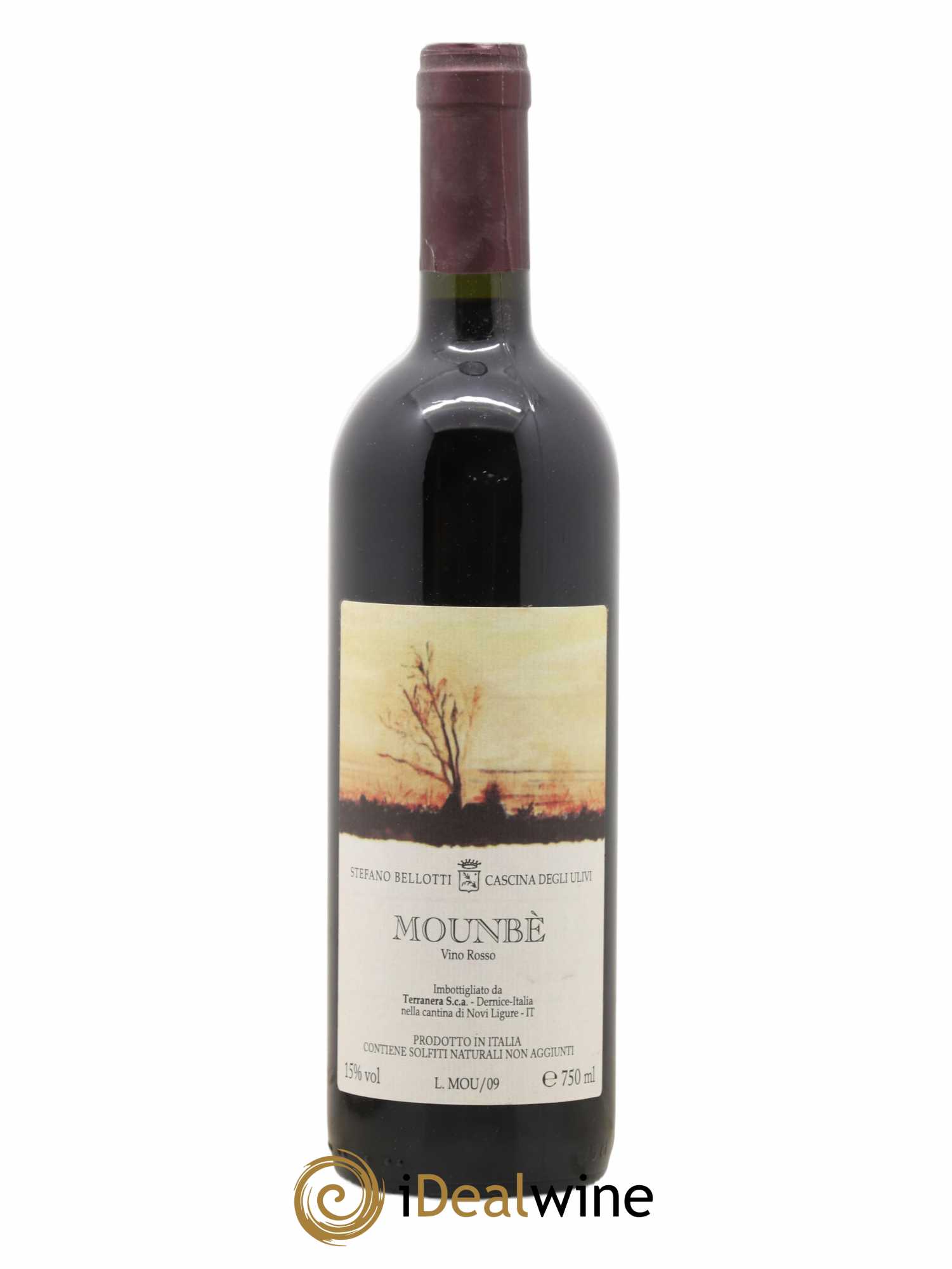 Italie Mounbè Cascina Degli Ulivi 2009 - Posten von 1 Flasche - 0