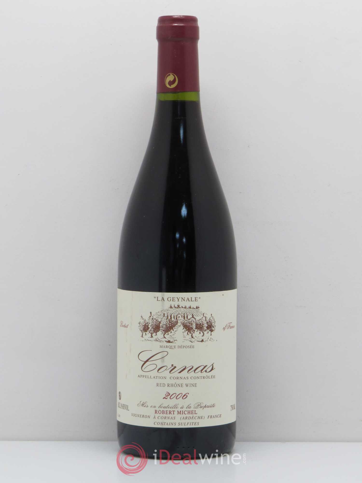 Cornas La Geynale Robert Michel 2006 - Lot de 1 bouteille - 0