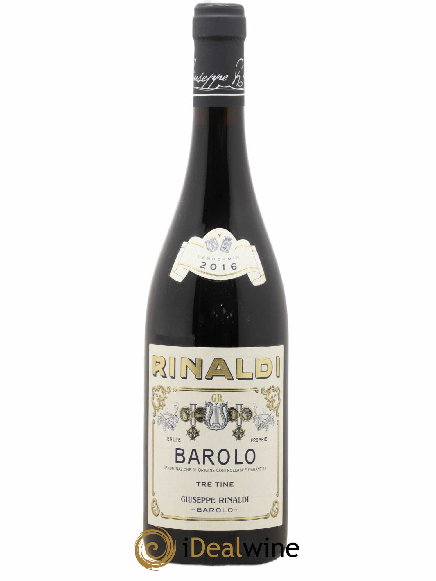 Barolo DOCG Tre Tine Giuseppe Rinaldi 2016 - Lot of 1 bottle - 0