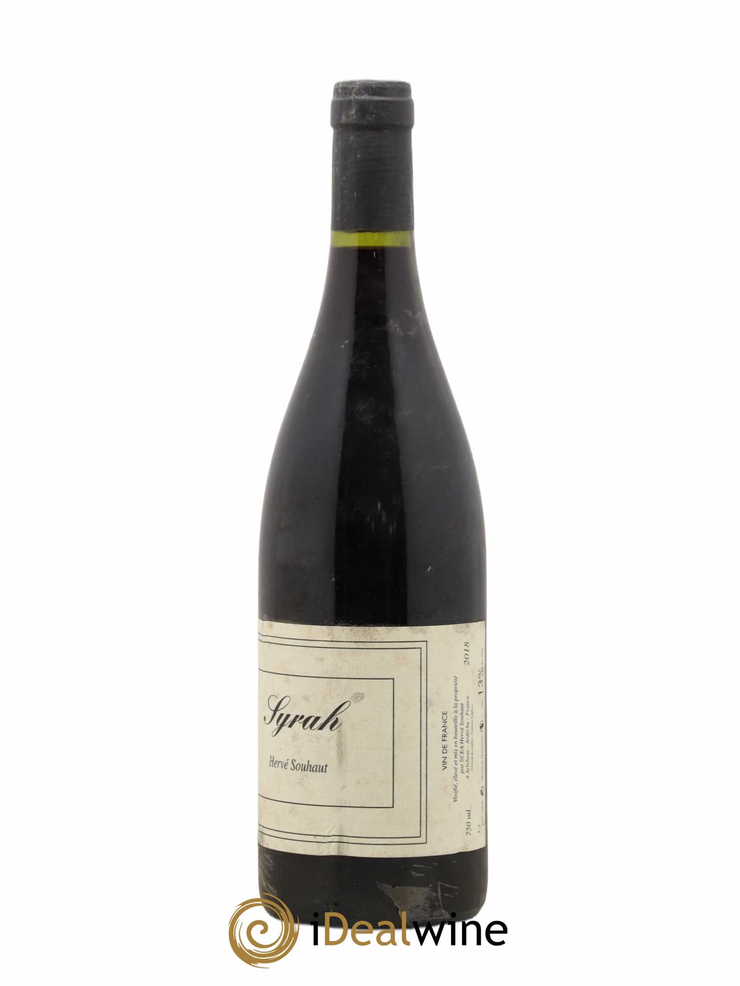 Vin de France Syrah Hervé Souhaut - Domaine Romaneaux-Destezet 2018 - Lot de 1 bouteille - 0
