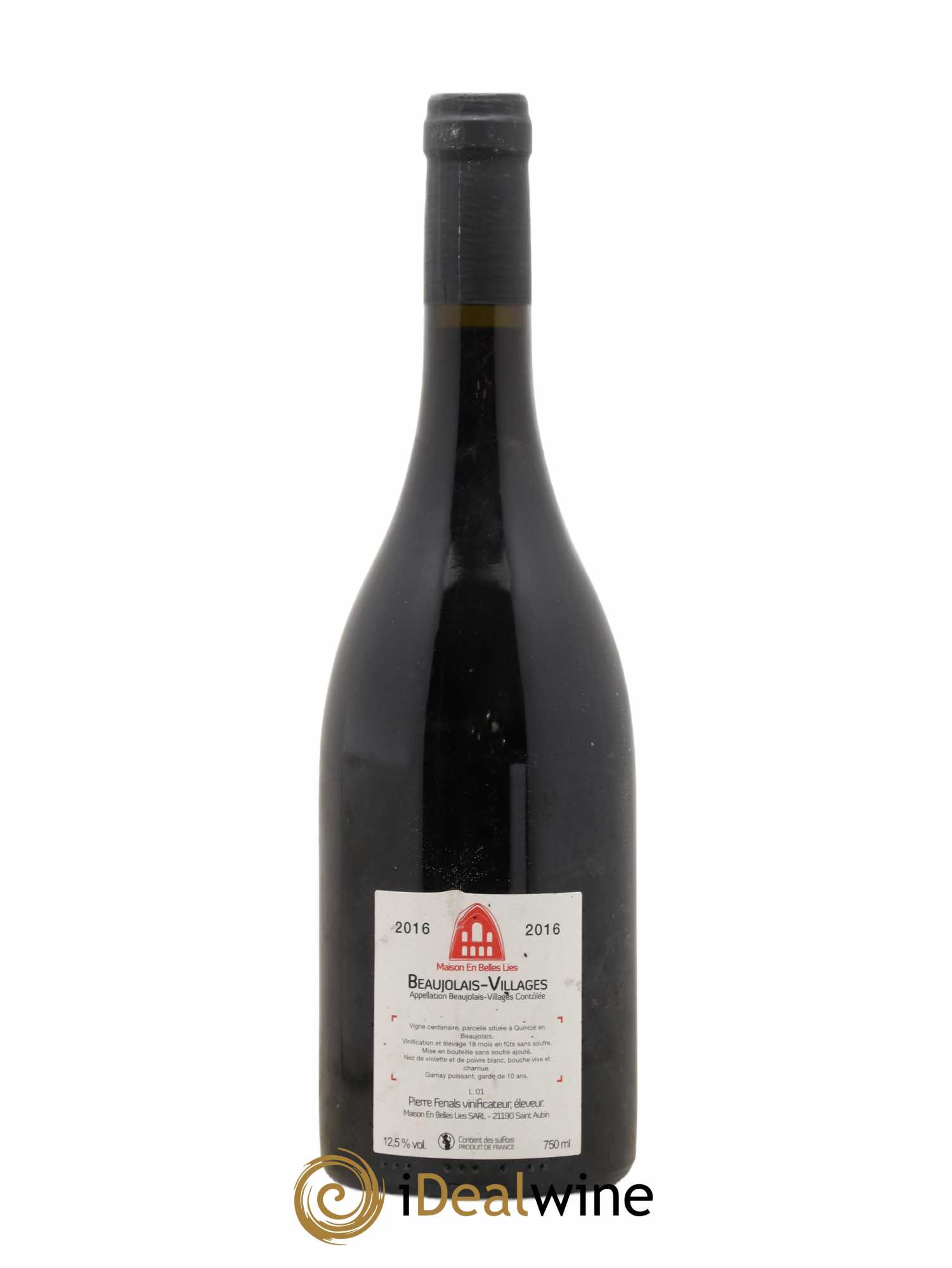 Beaujolais Villages Maison En Belles Lies 2016 - Lot de 1 bouteille - 1