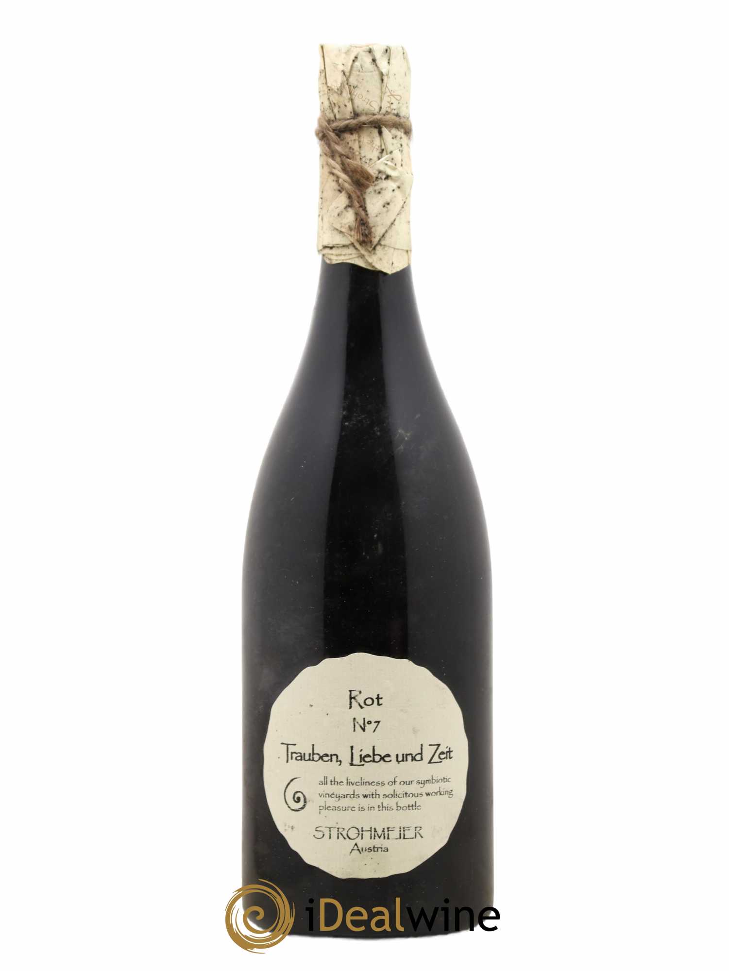Autriche Trauben Liebe Und Zeit Rot No 7 Strohmeier 2017 - Posten von 1 Flasche - 0
