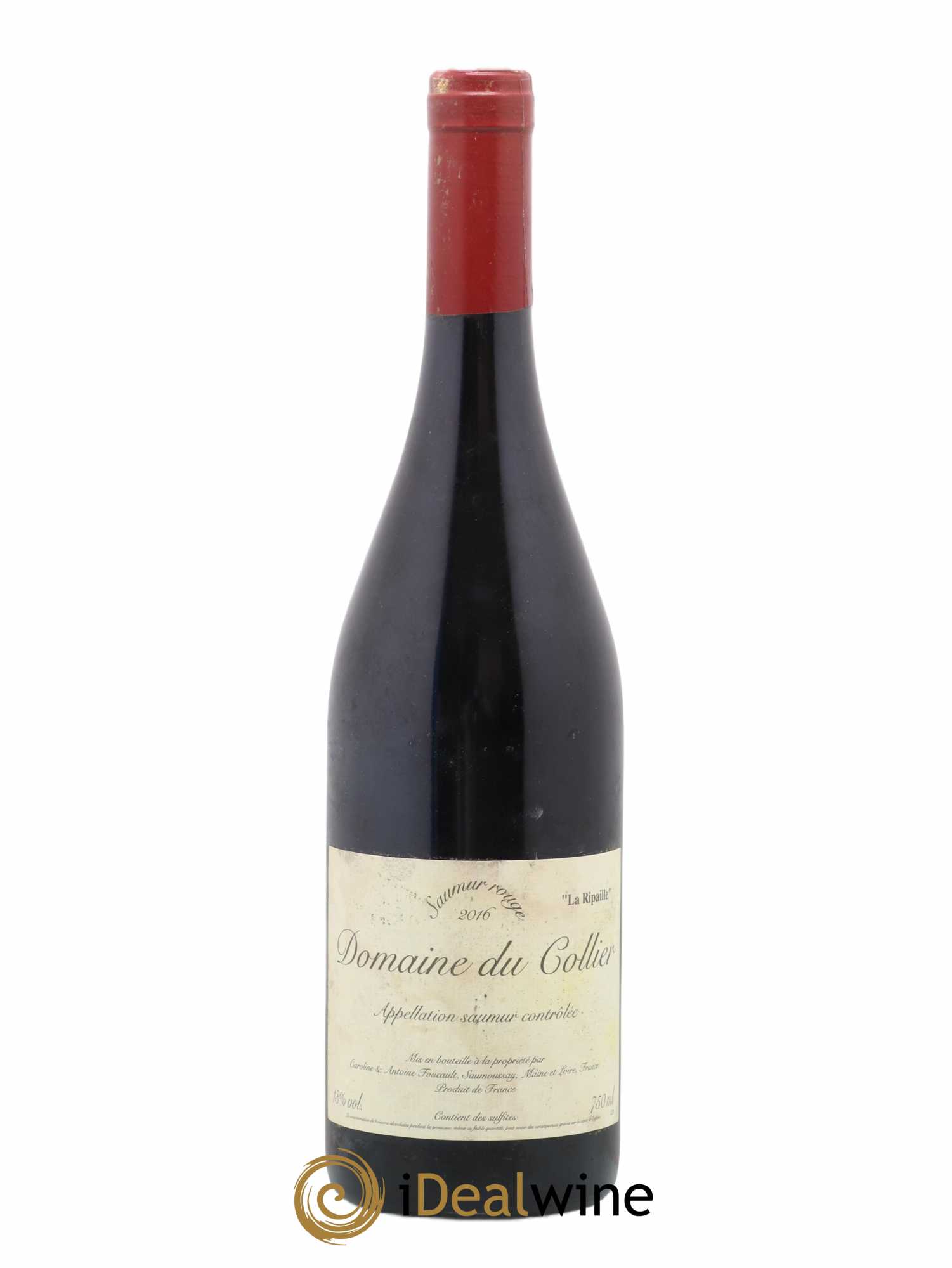 Saumur La Ripaille Domaine du Collier 2016 - Lot de 1 bouteille - 0