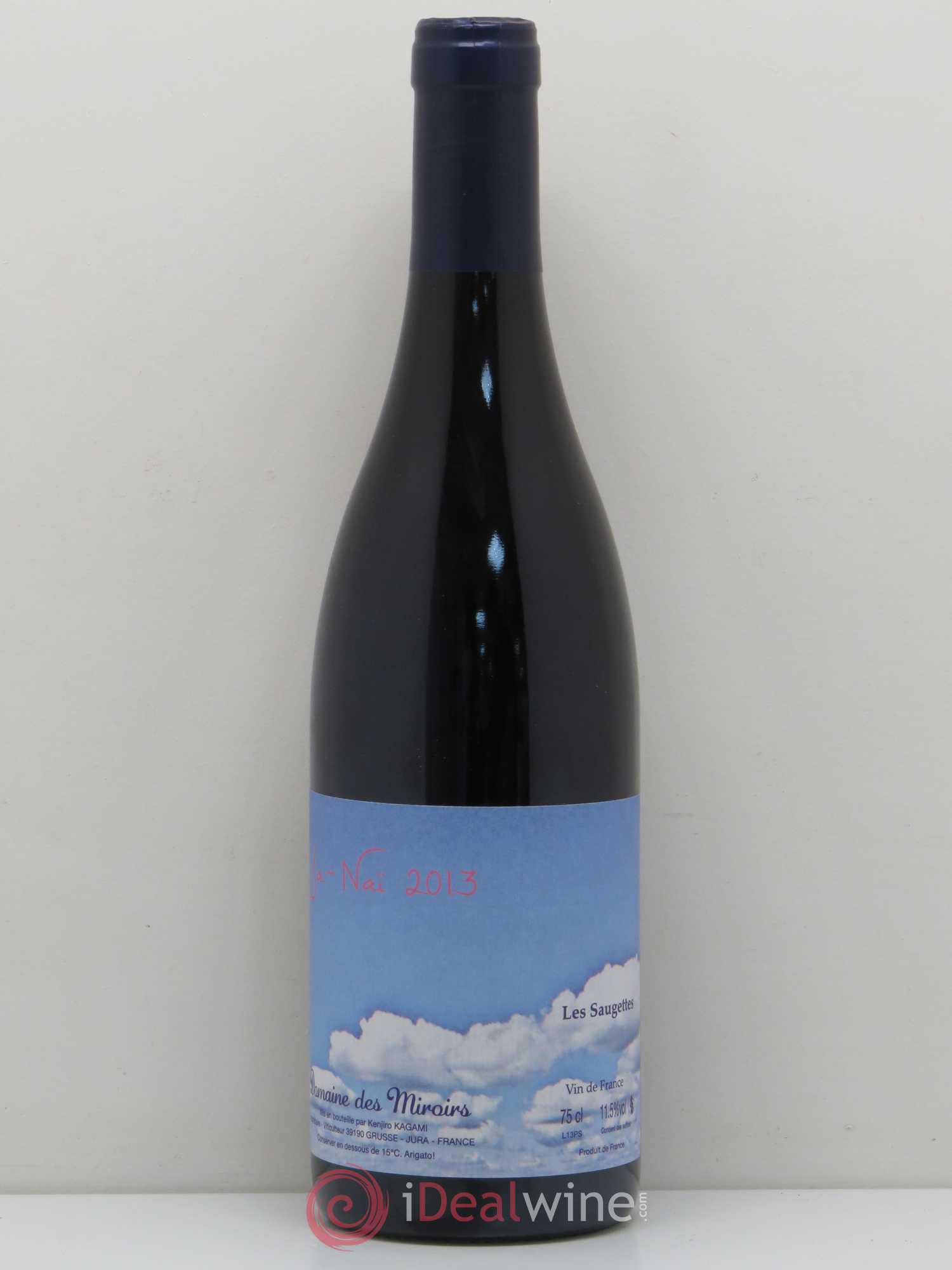 Côtes du Jura Ja-Nai Kenjiro Kagami Les saugettes VDF Domaine des miroirs 2013 - Posten von 1 Flasche - 0