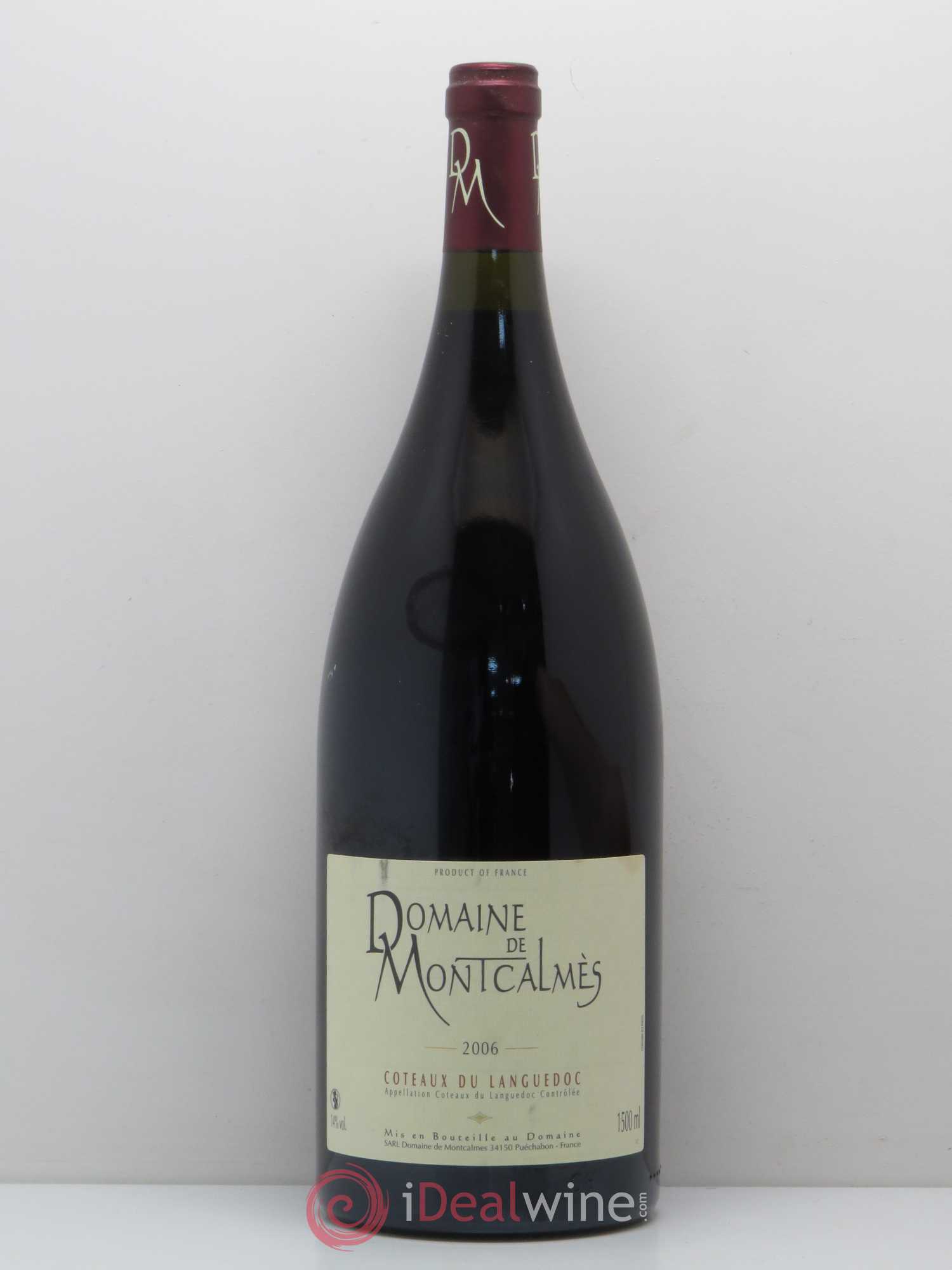 Coteaux du Languedoc Domaine de Montcalmès Frédéric Pourtalié 2006 - Posten von 1 Magnum - 0