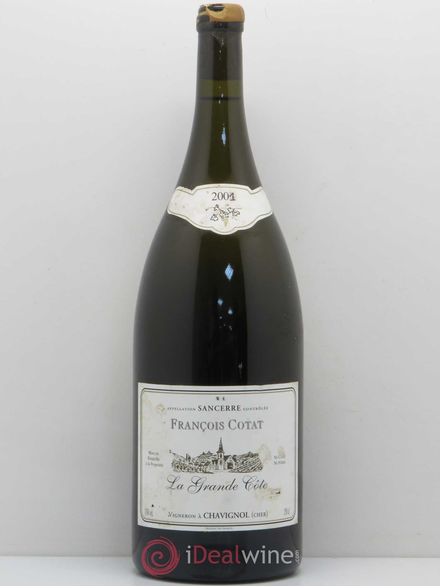Sancerre La Grande Côte François Cotat Présumé 2001 2001 - Posten von 1 Magnum - 0