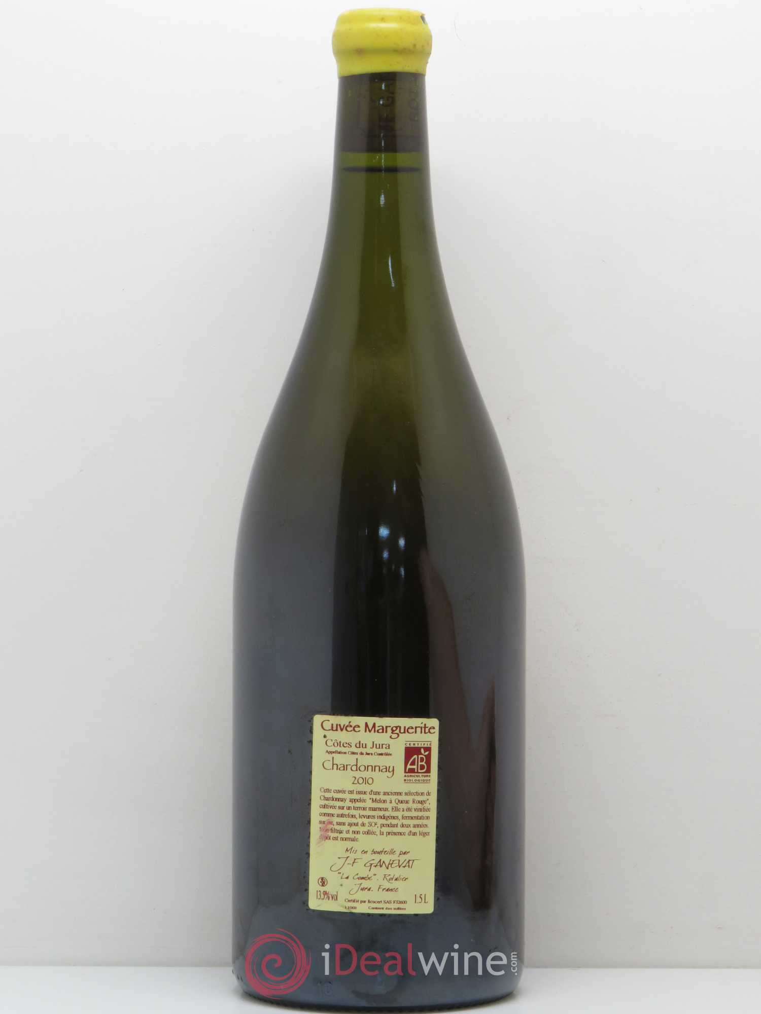 Côtes du Jura Cuvée Marguerite Jean-François Ganevat (Domaine) 2010 - Lot de 1 magnum - 1