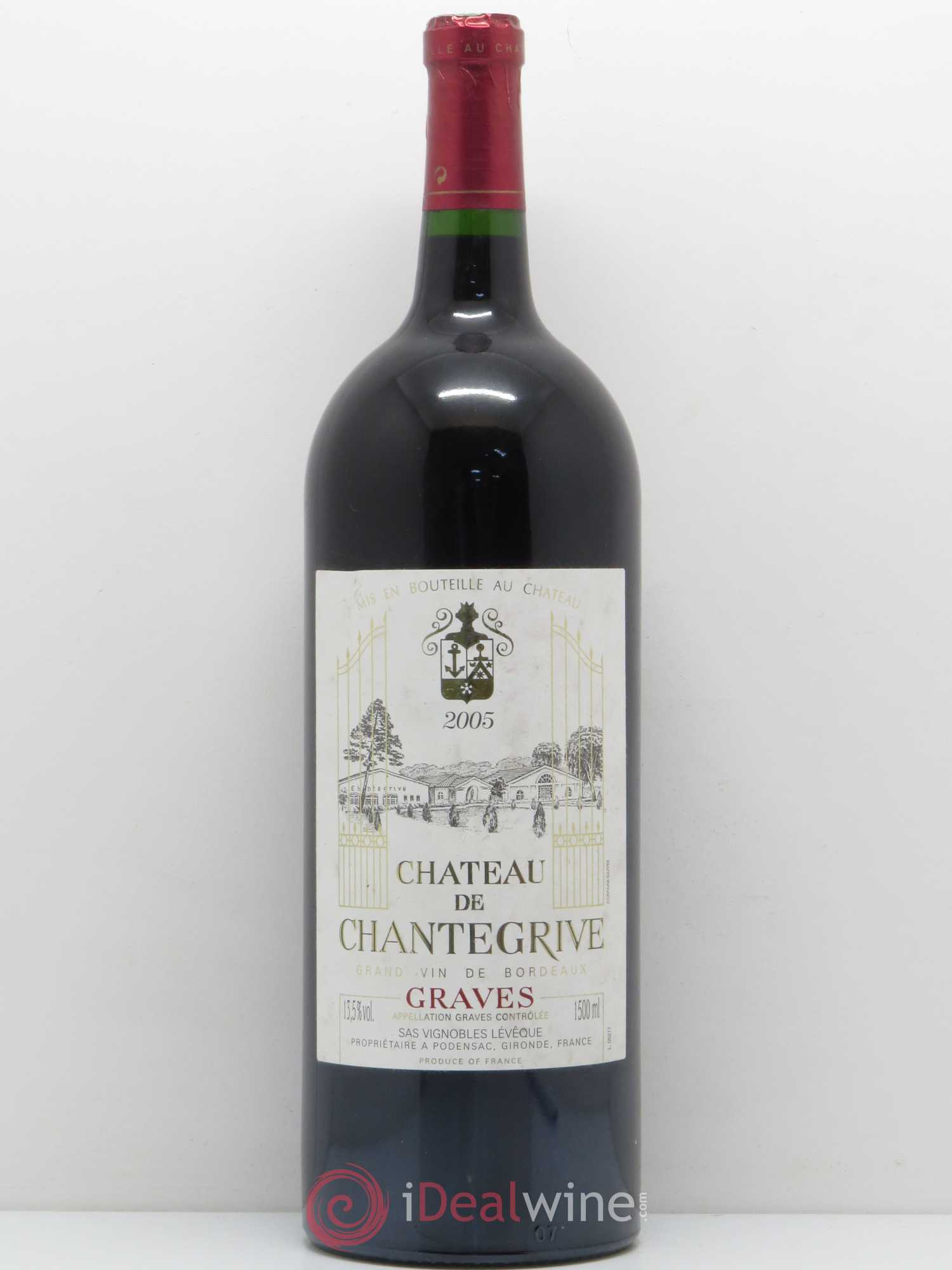 Château de Chantegrive 2005 - Lot de 1 magnum - 0