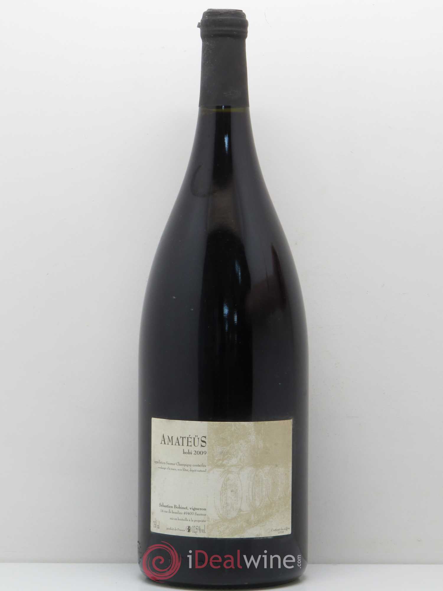 Saumur-Champigny Amateus Bobi Domaine Bobinet 2009 - Posten von 1 Magnum - 0