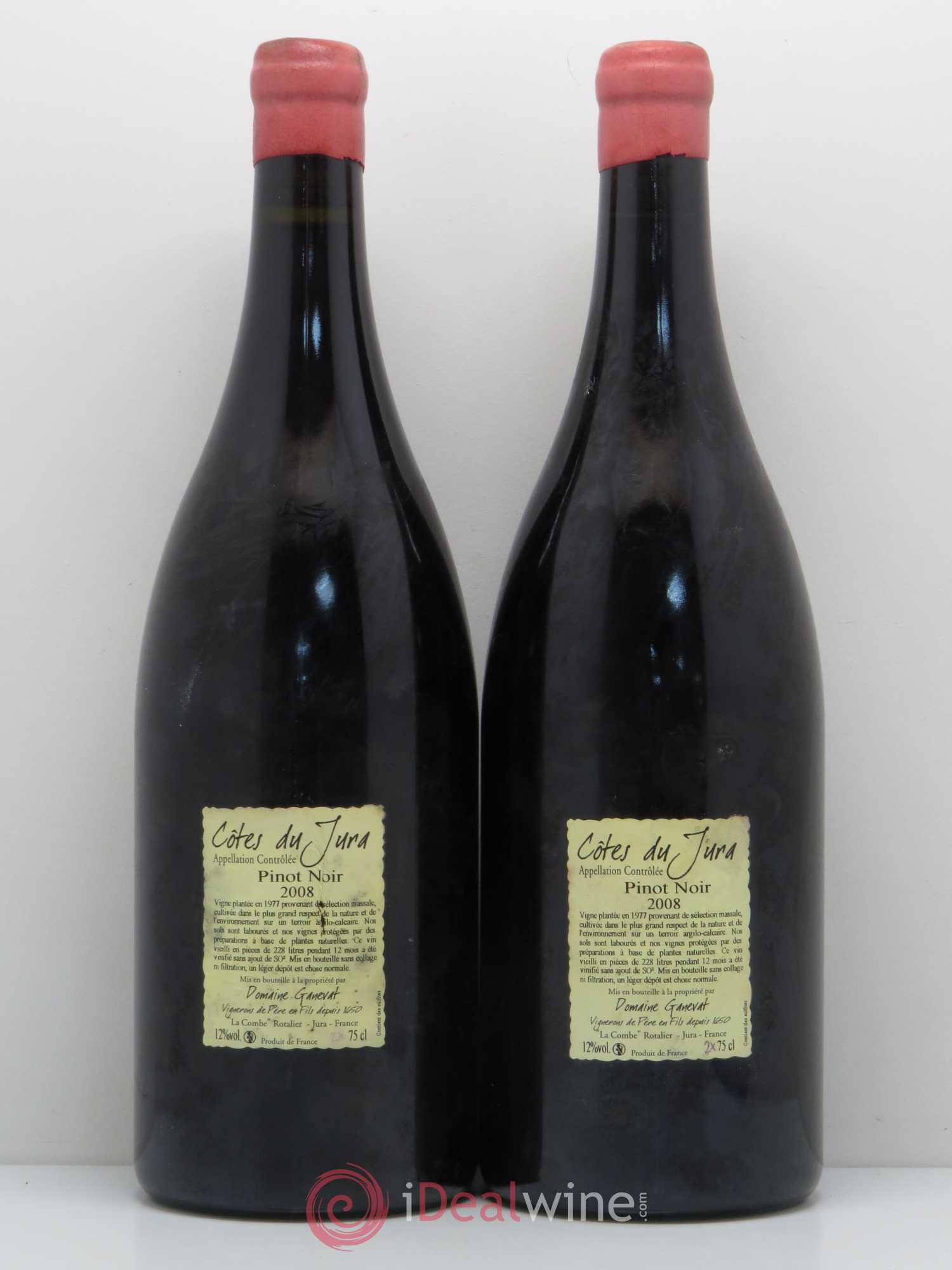 Côtes du Jura Cuvée Julien Jean-François Ganevat (Domaine) 2008 - Lot de 2 magnums - 1