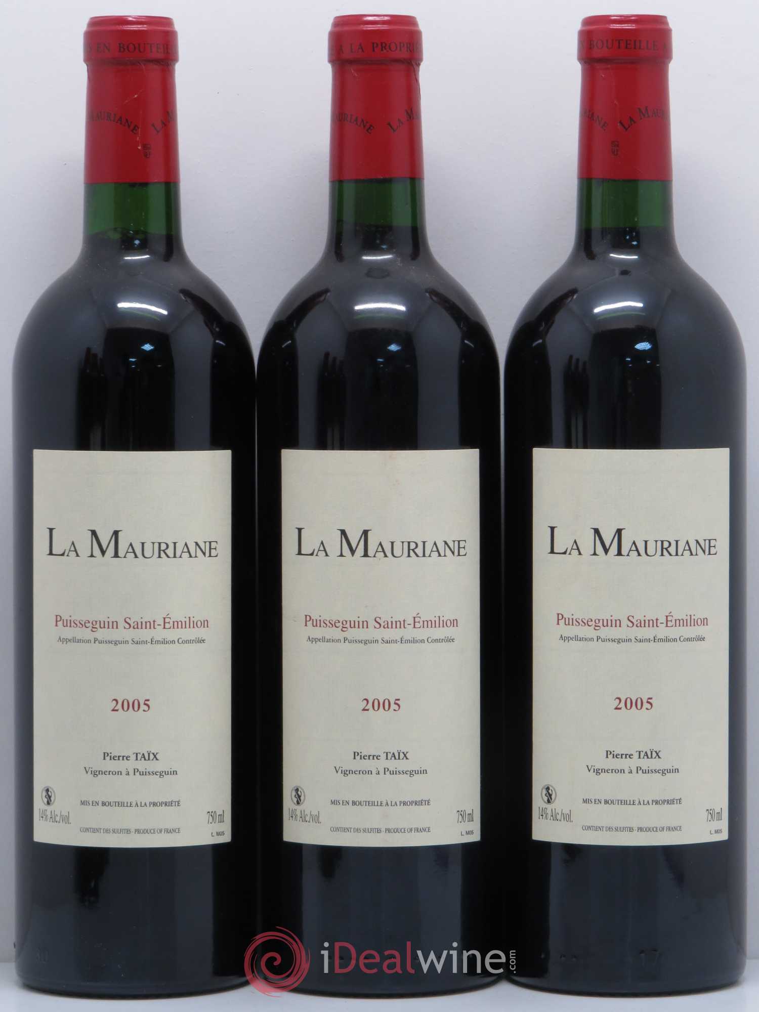 La Mauriane 2005 - Posten von 6 Flaschen - 1