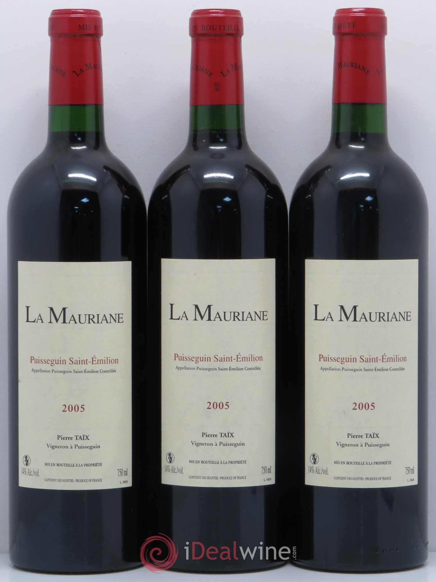 La Mauriane 2005 - Posten von 6 Flaschen - 2