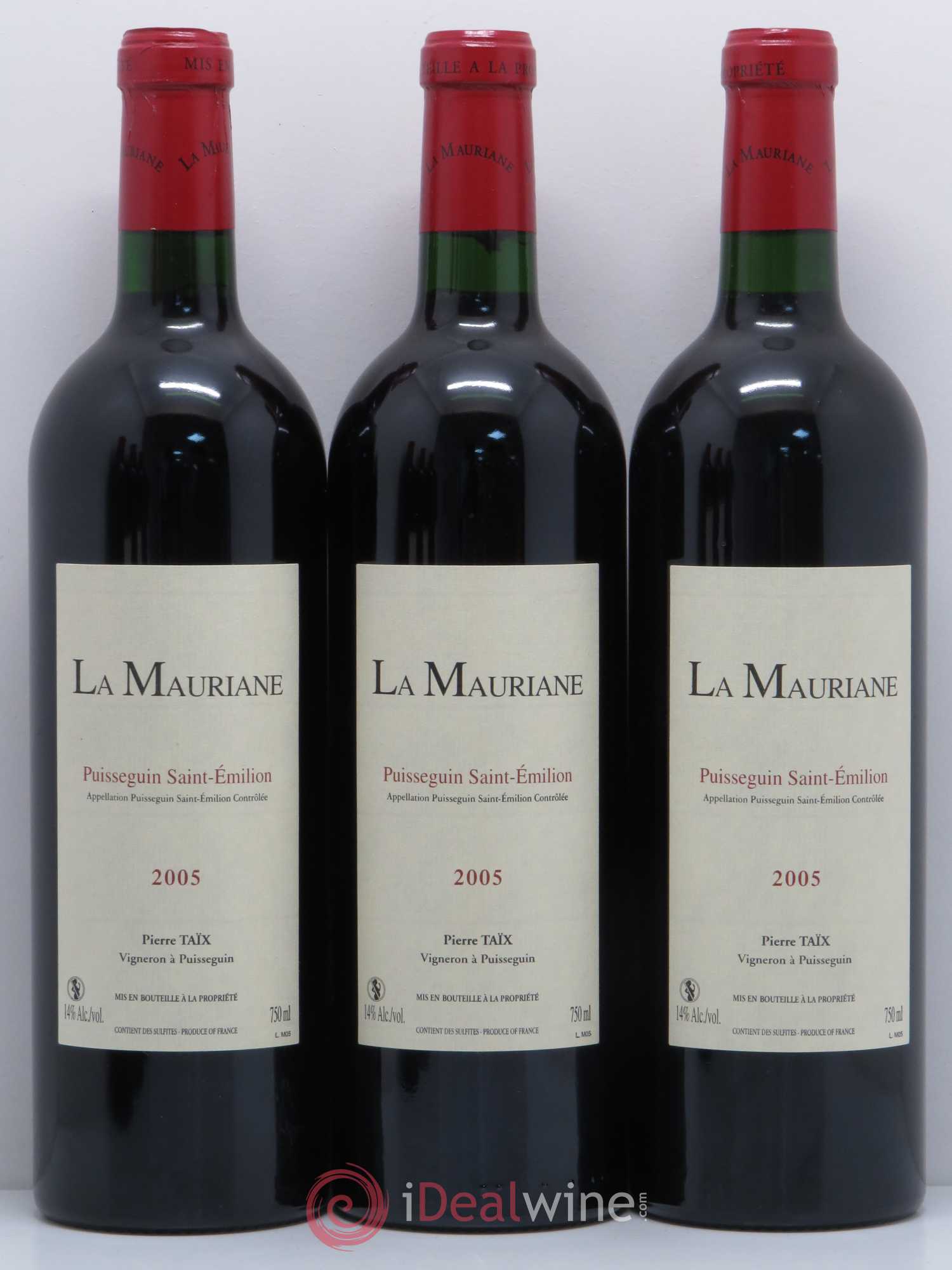 La Mauriane 2005 - Lot de 6 bouteilles - 1
