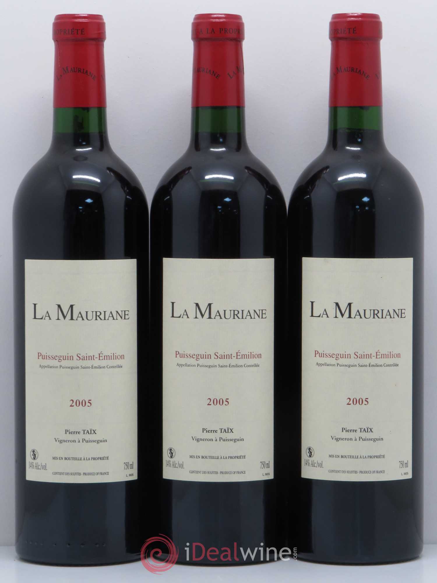 La Mauriane 2005 - Lot de 6 bouteilles - 2