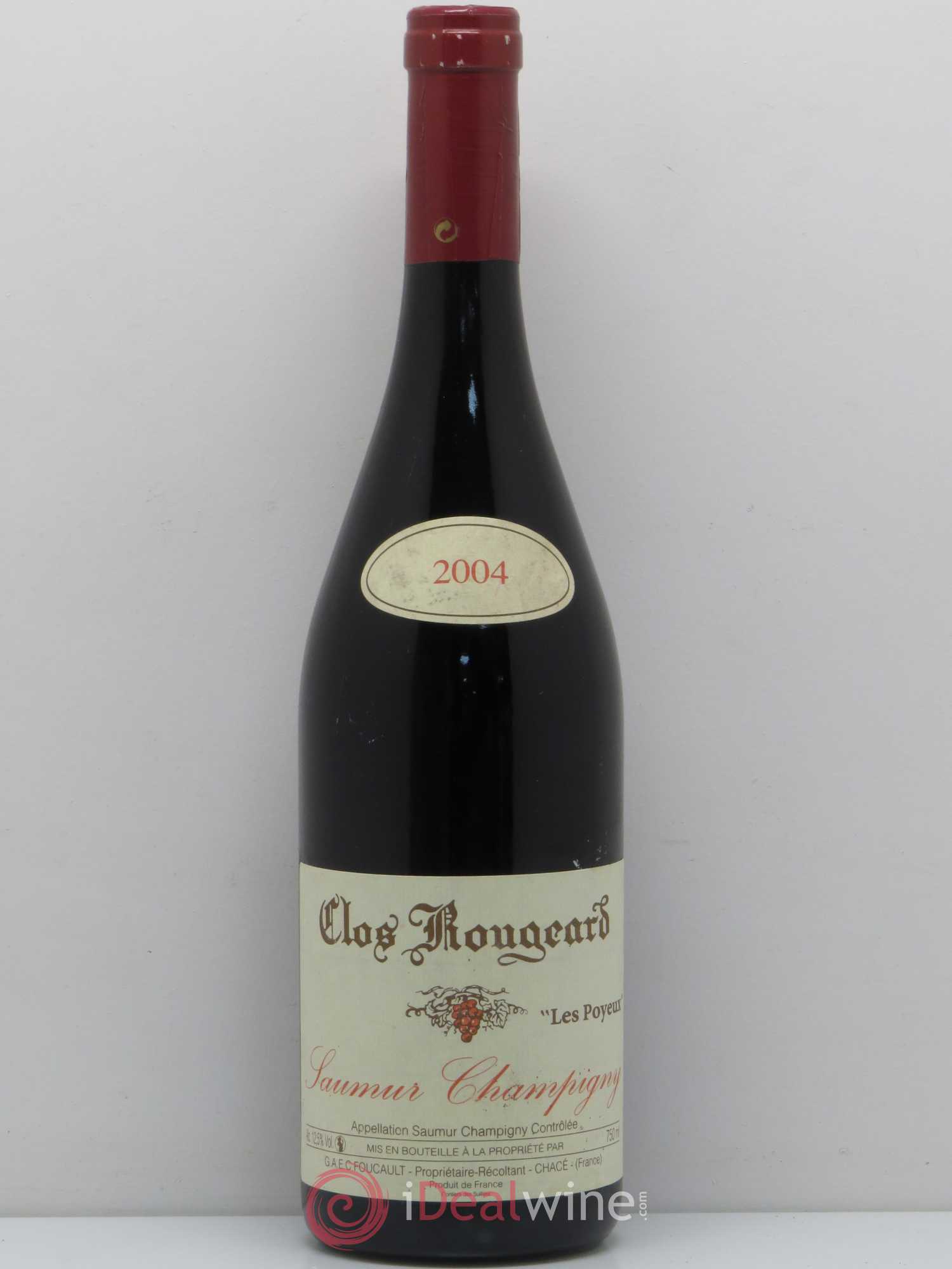 Saumur-Champigny Les Poyeux Clos Rougeard 2004 - Lot de 1 bouteille - 0