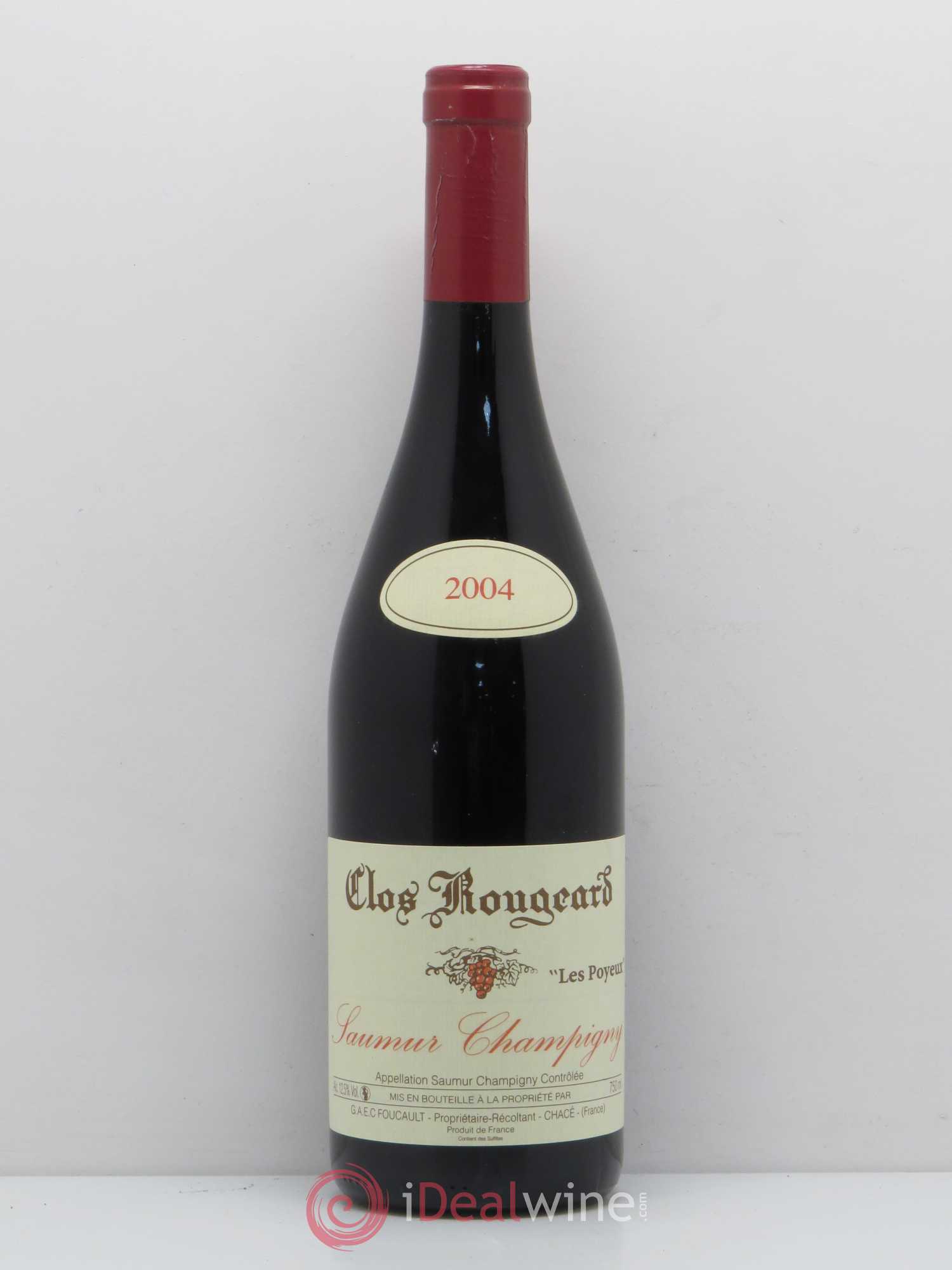 Saumur-Champigny Les Poyeux Clos Rougeard 2004 - Lot de 1 bouteille - 0