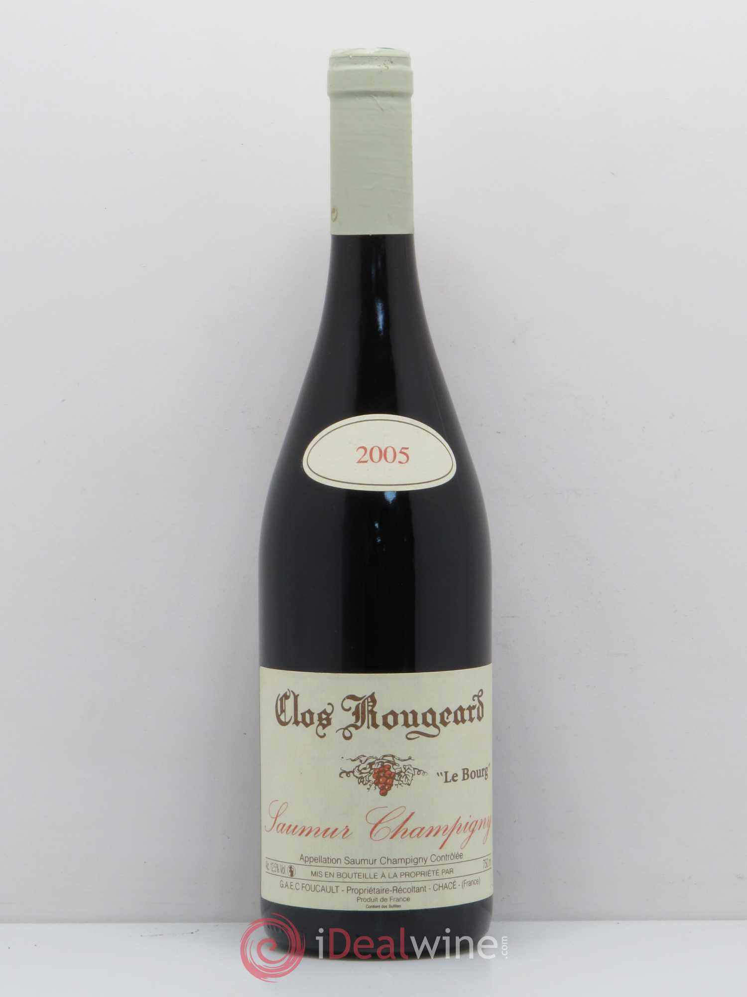 Saumur-Champigny Le Bourg Clos Rougeard 2005 - Lot de 1 bouteille - 0