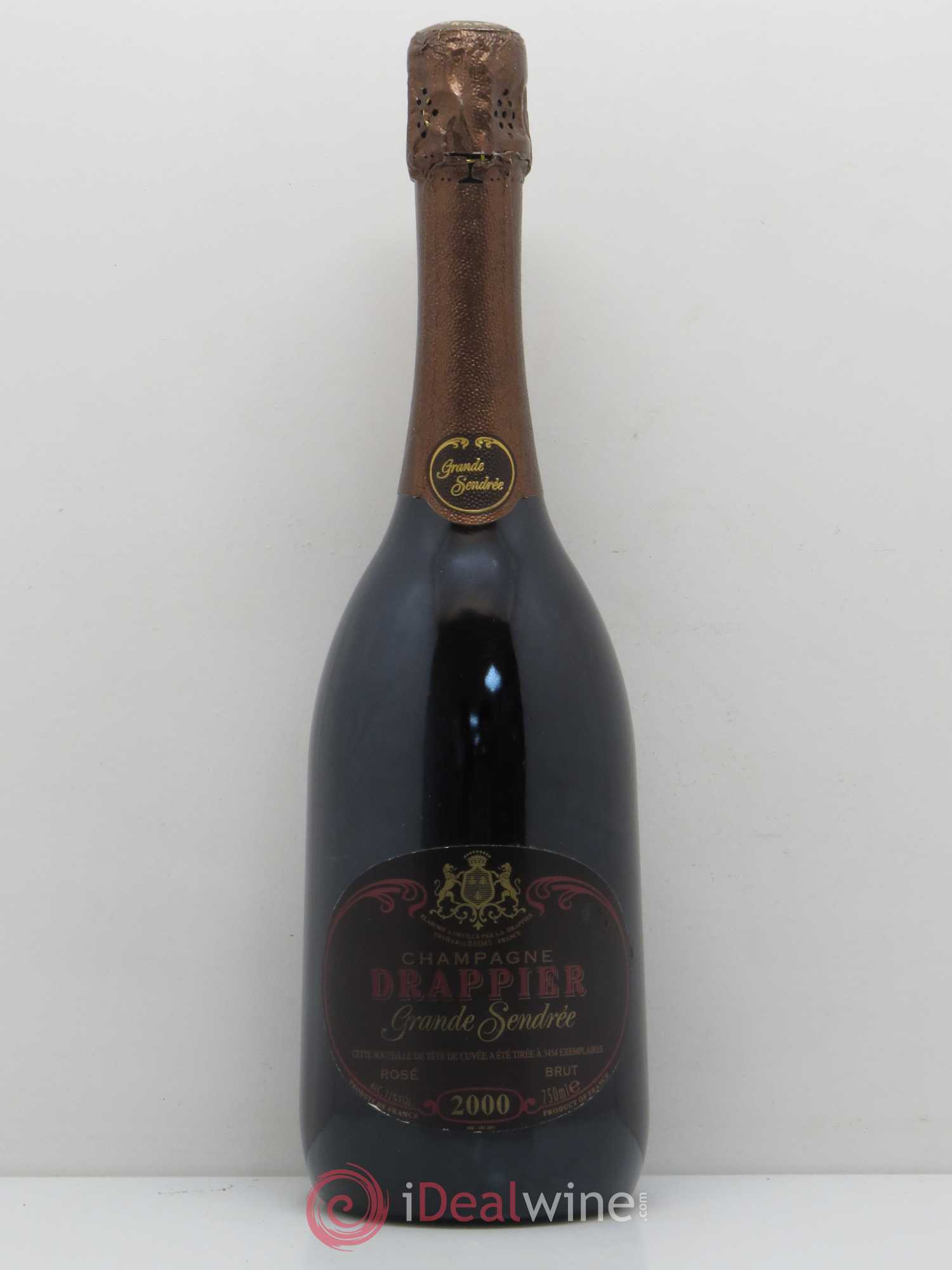 Grande Sendrée Drappier 2000 - Lot de 1 bouteille - 0
