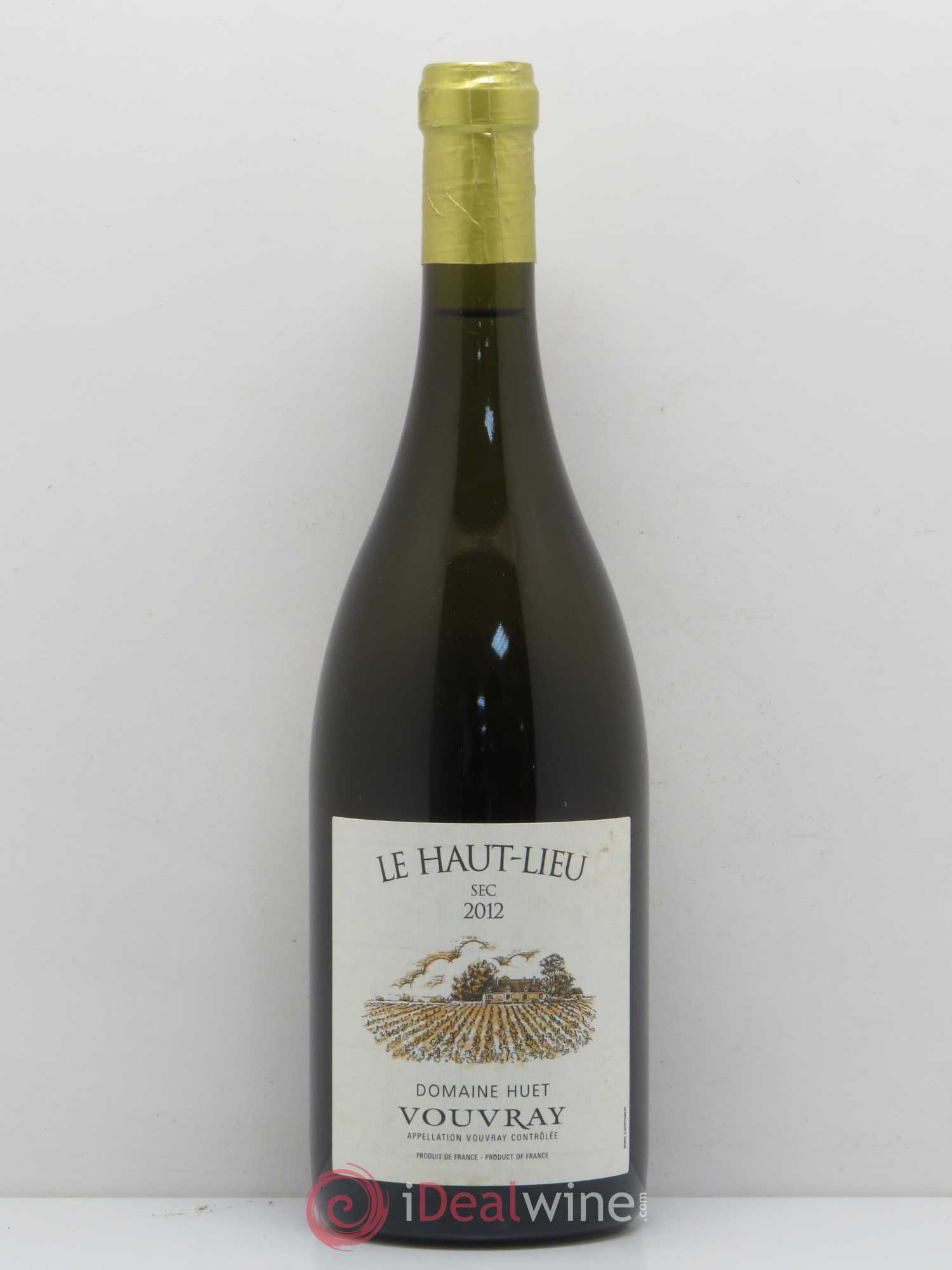 Vouvray Le Haut-Lieu Sec Domaine Huet 2012 - Lot de 1 bouteille - 0