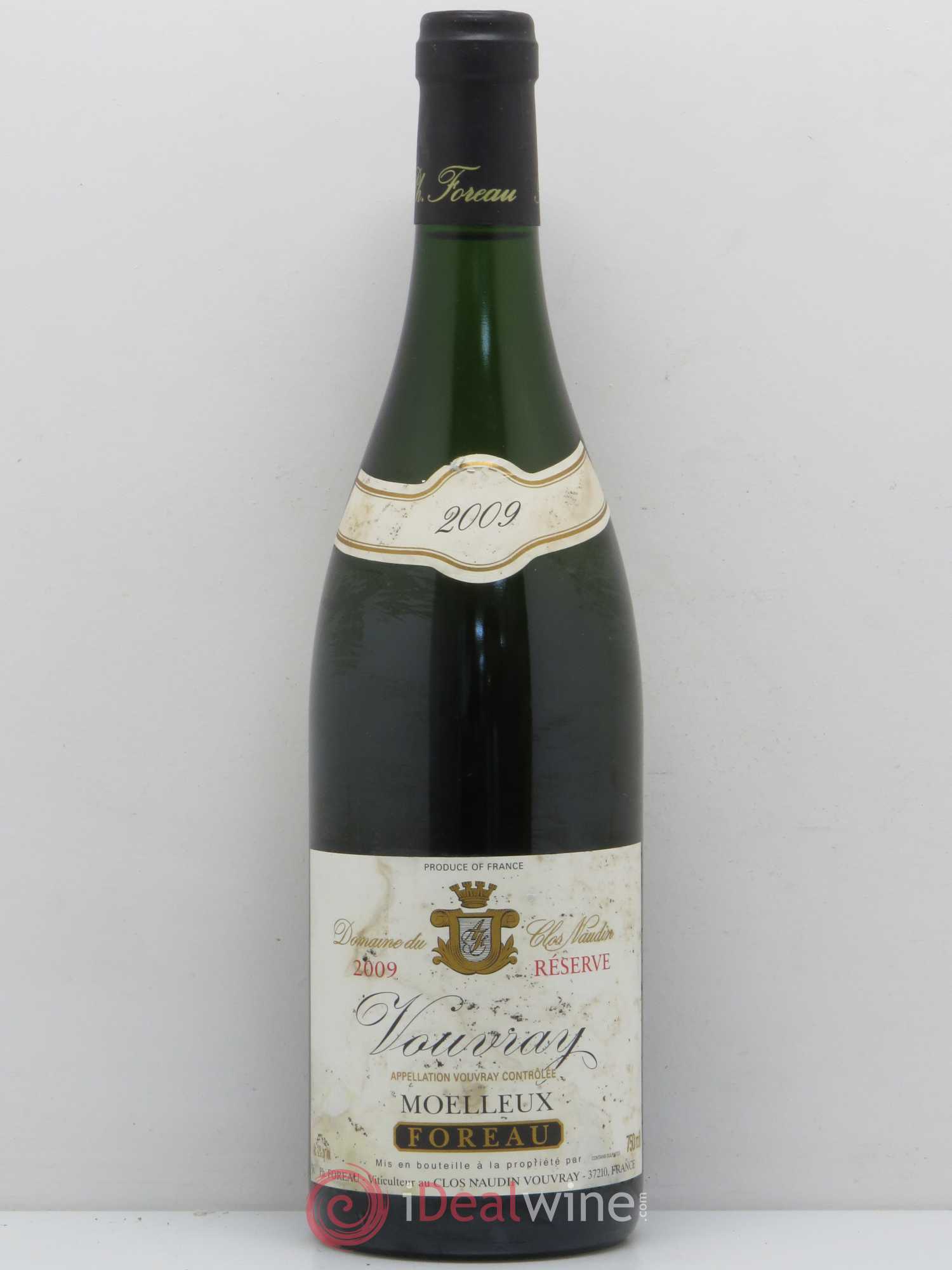 Vouvray Moelleux Réserve Clos Naudin - Philippe Foreau 2009 - Lotto di 1 bottiglia - 0