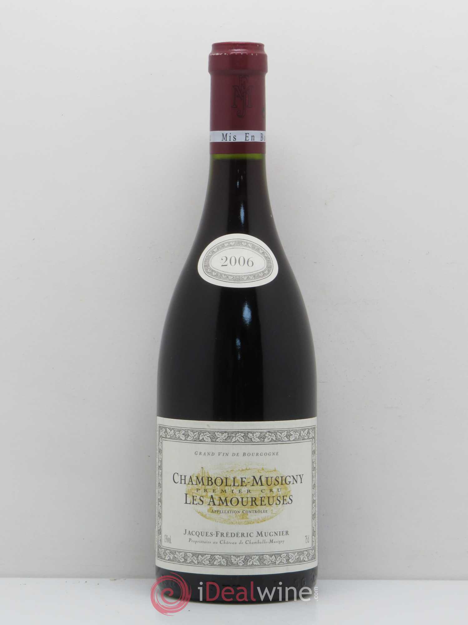 Chambolle-Musigny 1er Cru Les Amoureuses Jacques-Frédéric Mugnier 2006 - Lot de 1 bouteille - 0