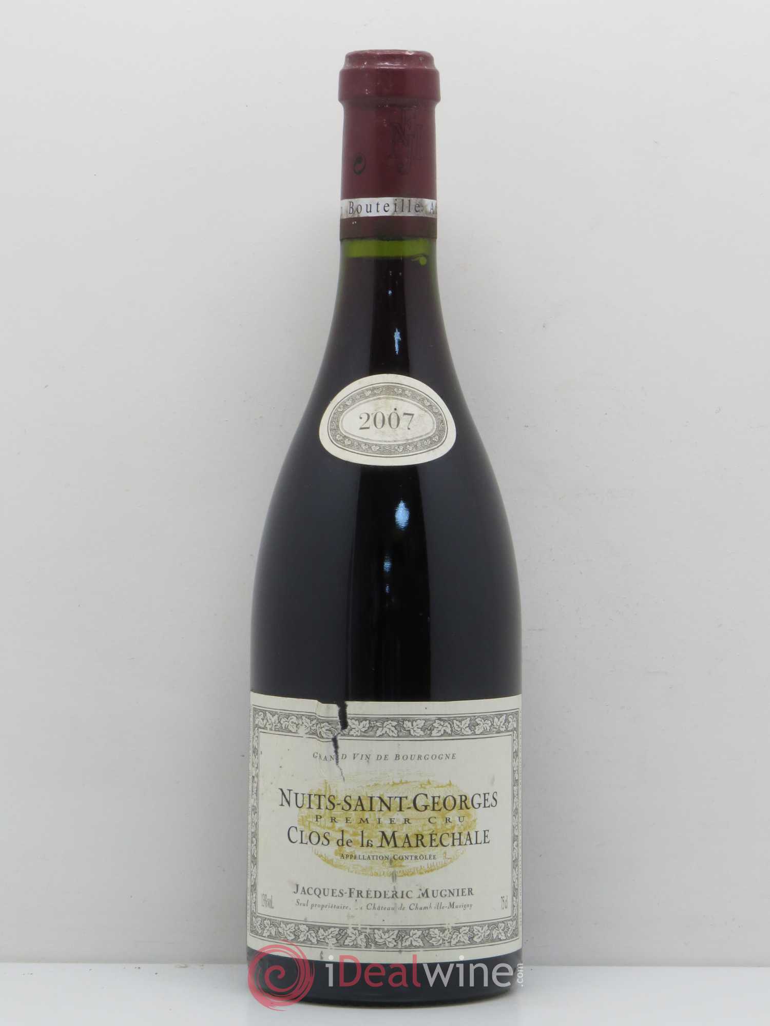 Nuits-Saint-Georges 1er Cru Clos de La Maréchale Jacques-Frédéric Mugnier 2007 - Lot de 1 bouteille - 0