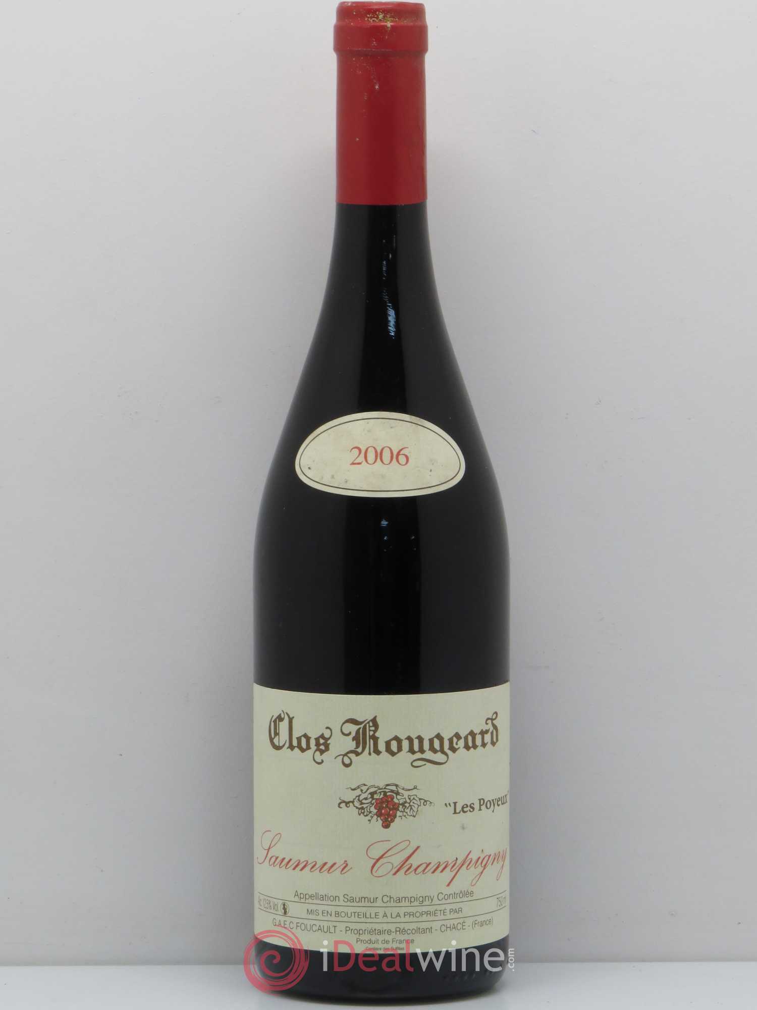 Saumur-Champigny Les Poyeux Clos Rougeard 2006 - Lot de 1 bouteille - 0