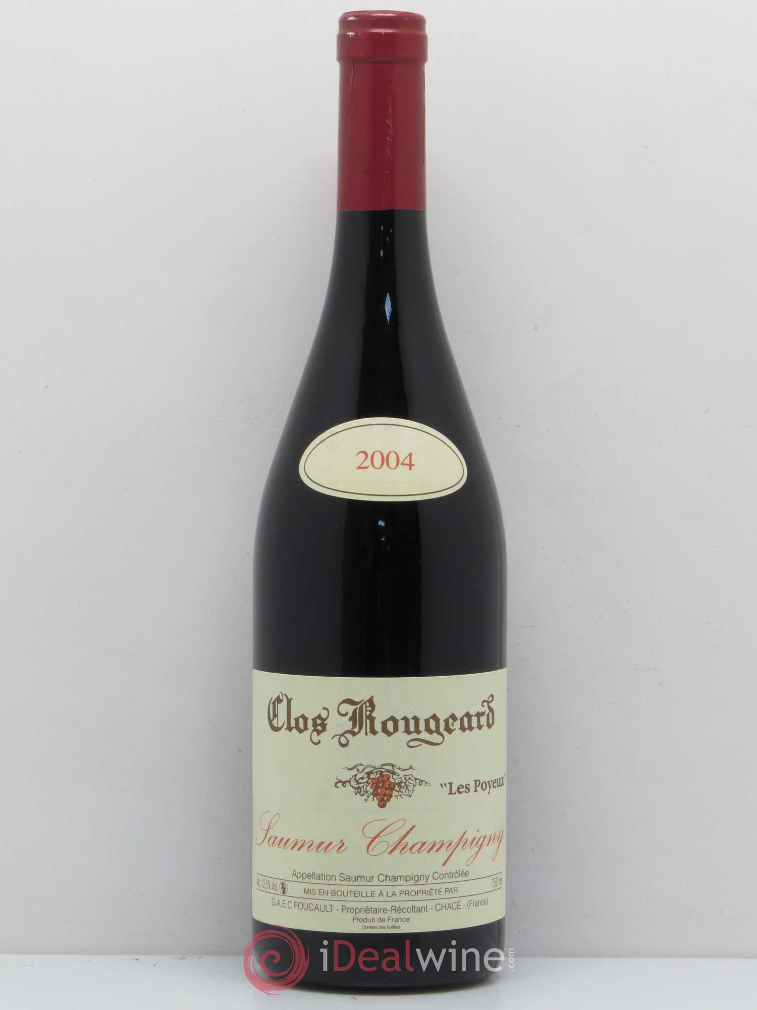 Saumur-Champigny Les Poyeux Clos Rougeard 2004 - Lot de 1 bouteille - 0