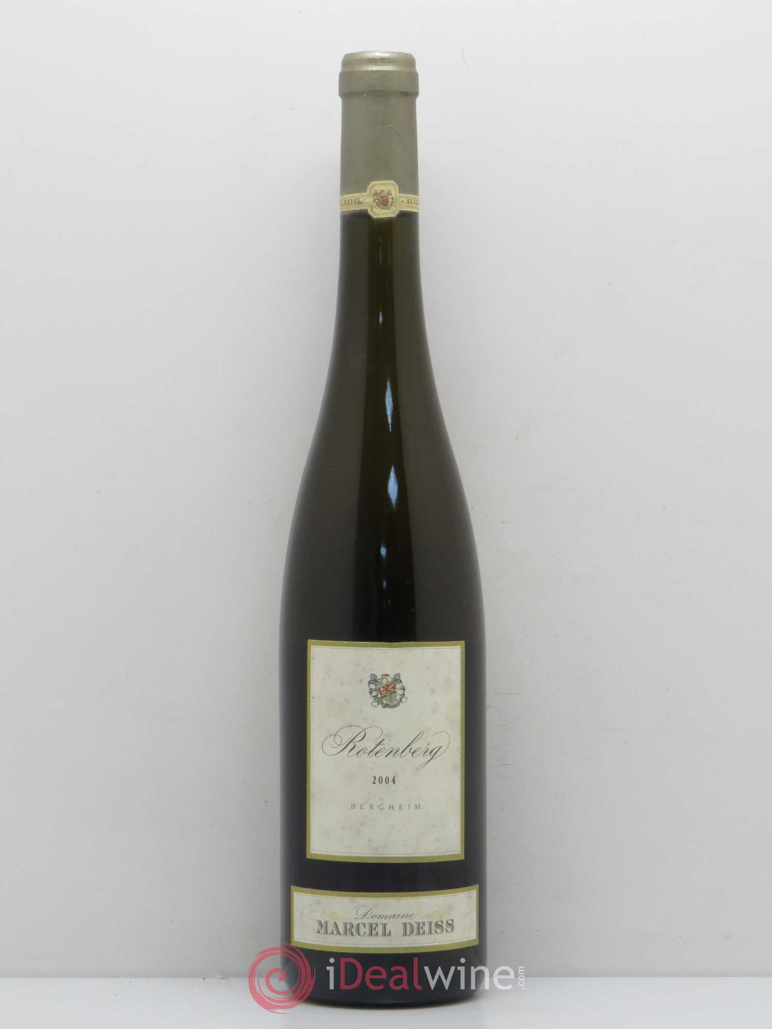 Alsace Rotenberg La Colline rouge Marcel Deiss (Domaine) 2004 - Lot de 1 bouteille - 0