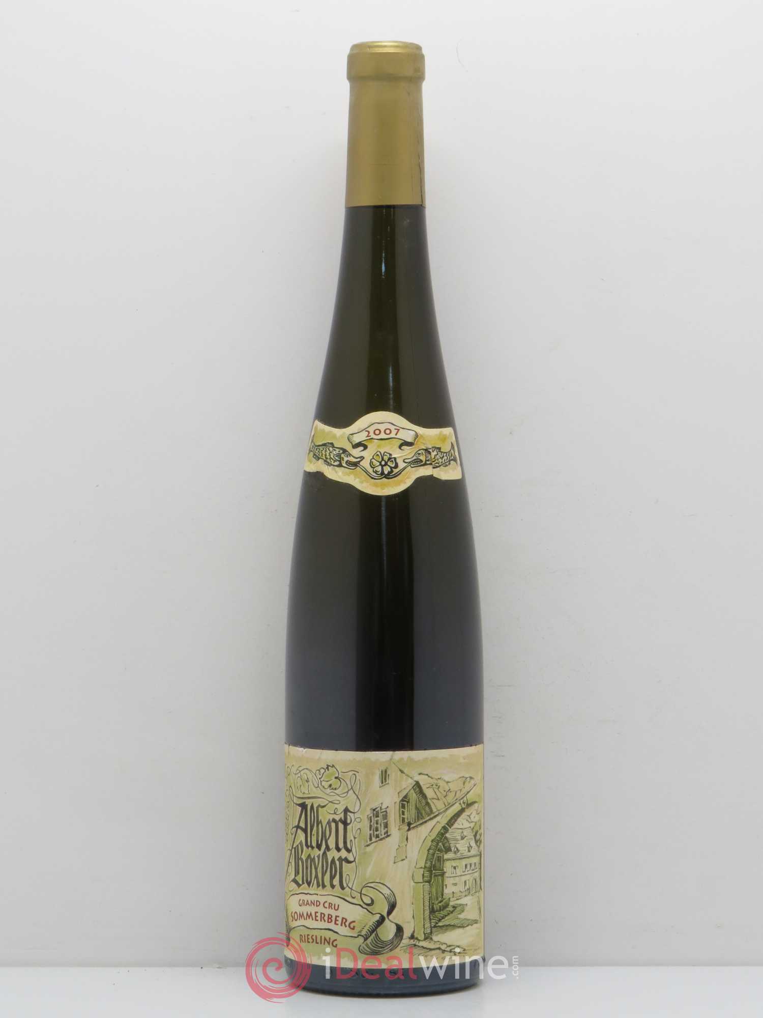Riesling Grand Cru Sommerberg Jeune Vigne Domaine Albert Boxler 2007 - Posten von 1 Flasche - 0