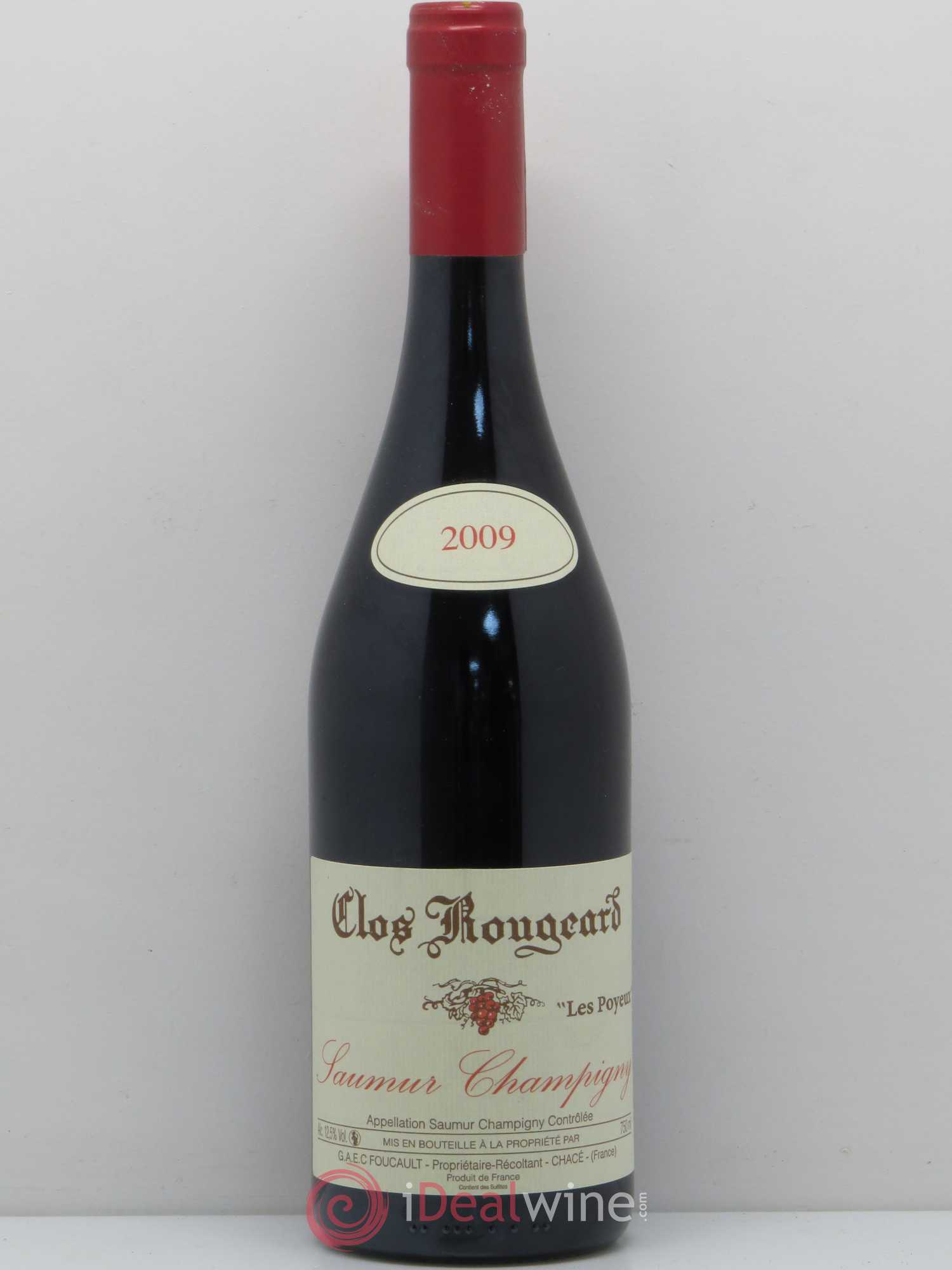 Saumur-Champigny Les Poyeux Clos Rougeard 2009 - Lot de 1 bouteille - 0