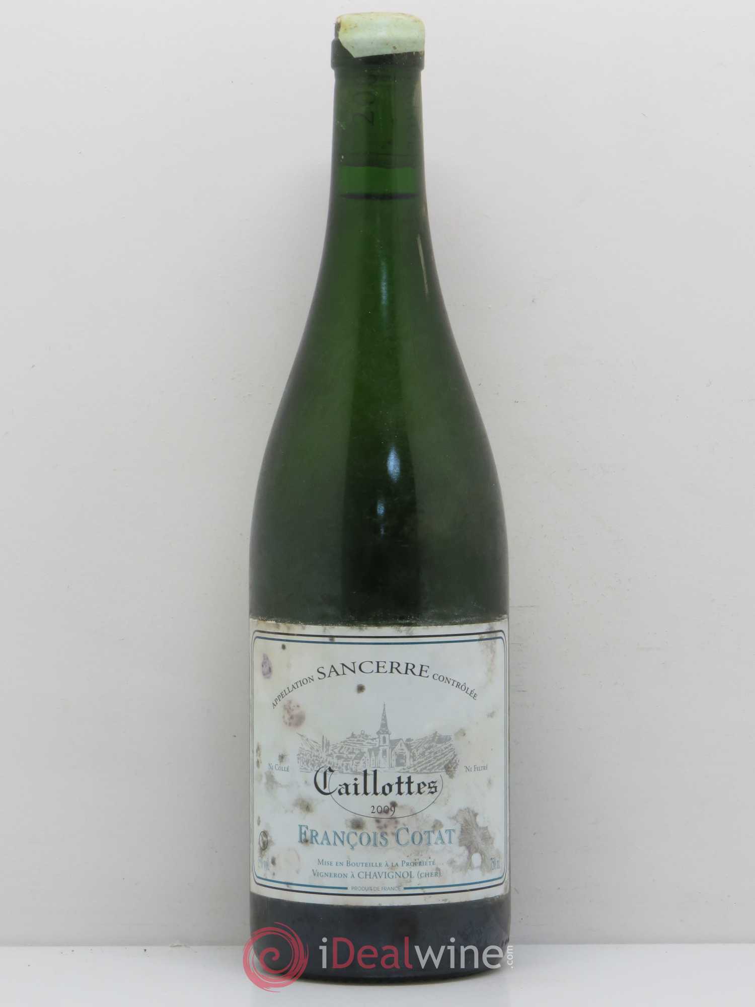 Sancerre Les Caillottes François Cotat 2009 - Posten von 1 Flasche - 0