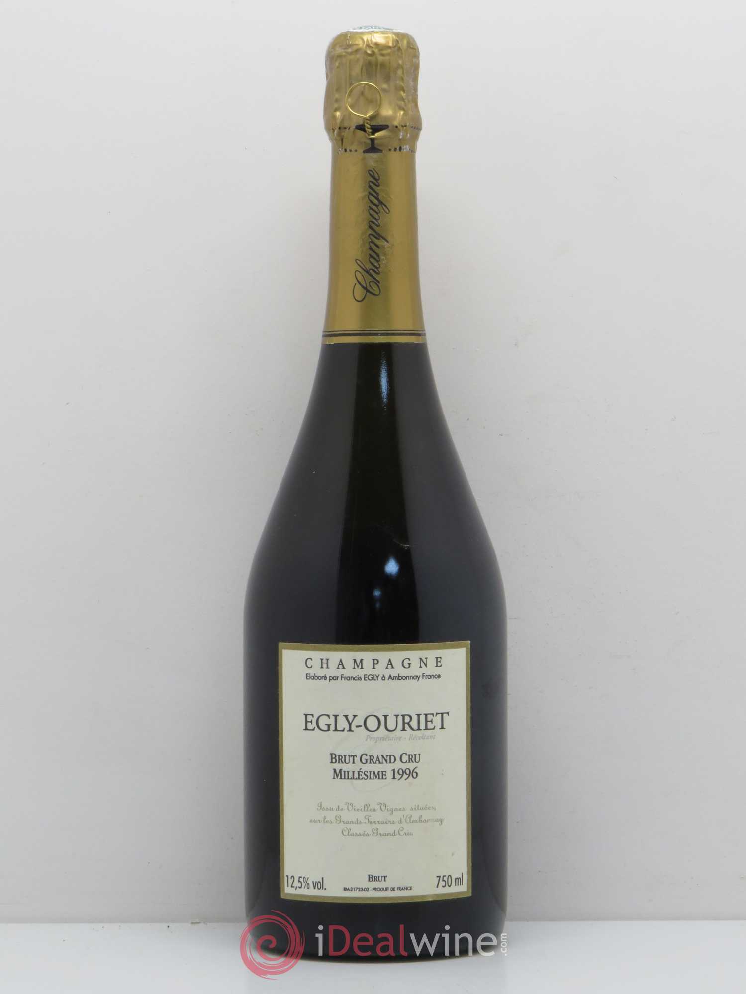 Grand Cru Brut Egly-Ouriet 1996 - Lot de 1 bouteille - 0