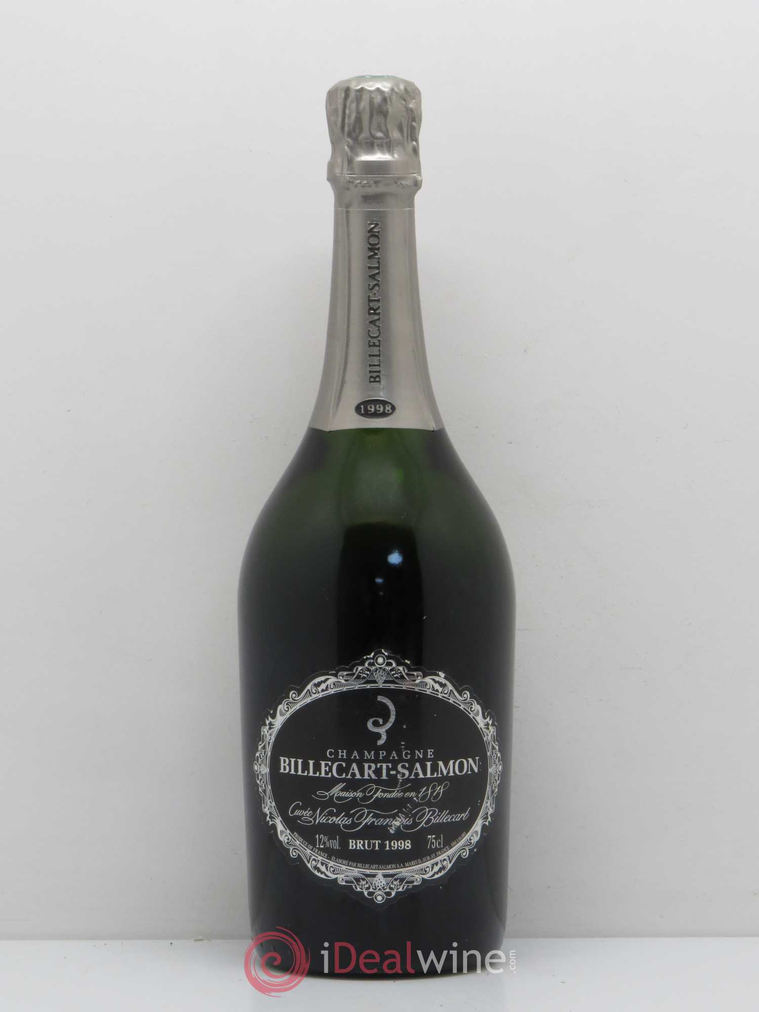 Brut Nicolas François Billecart Billecart-Salmon 1998 - Lot de 1 bouteille - 0